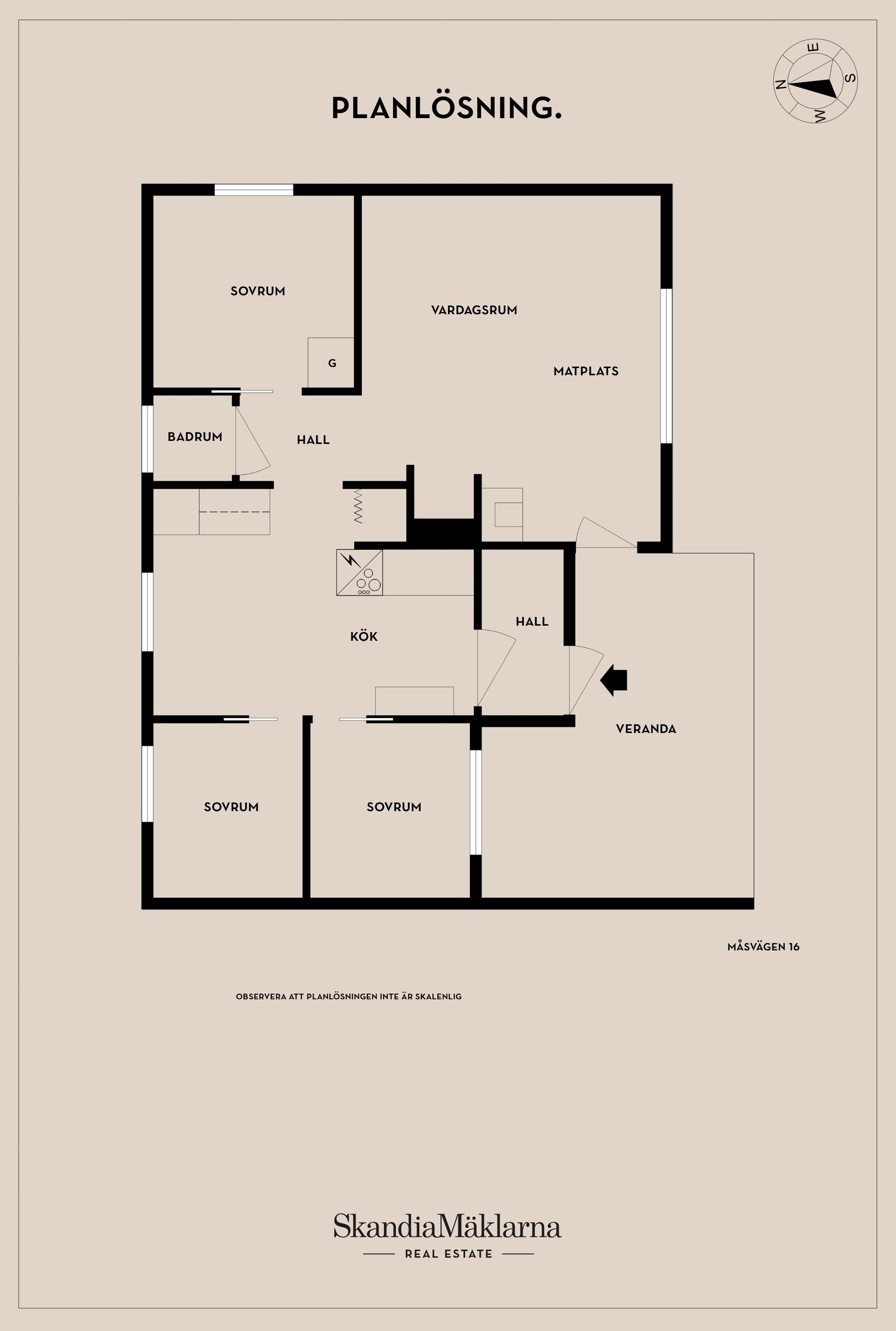 Villa, Måsvägen 16, Strömma, Värmdö