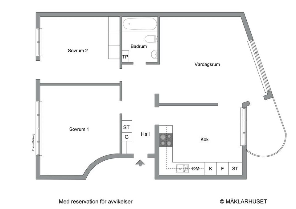 Bostadsrätt, Skolgatan 5 A, högst upp, Centrala Sundbyberg, Sundbyberg