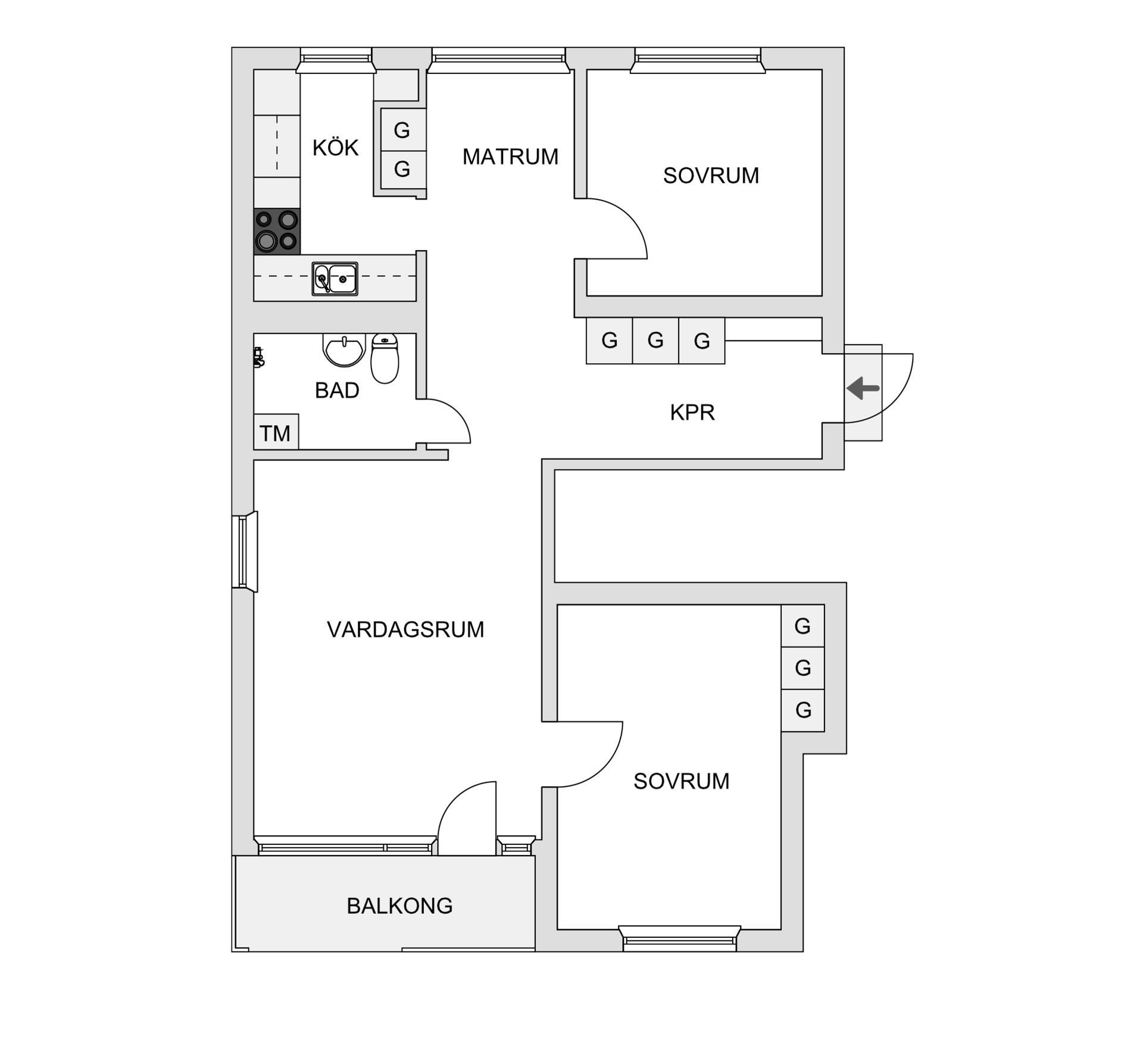 Bostadsrätt, Bogatan 21, Skelleftehamn, Skellefteå