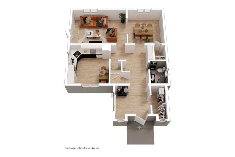 Villa, Granmovägen 18, Leksand