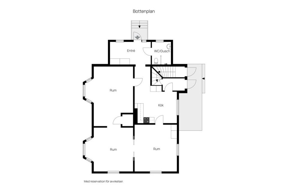 Villa, Östra Storgatan 4, Kvillsfors, Vetlanda