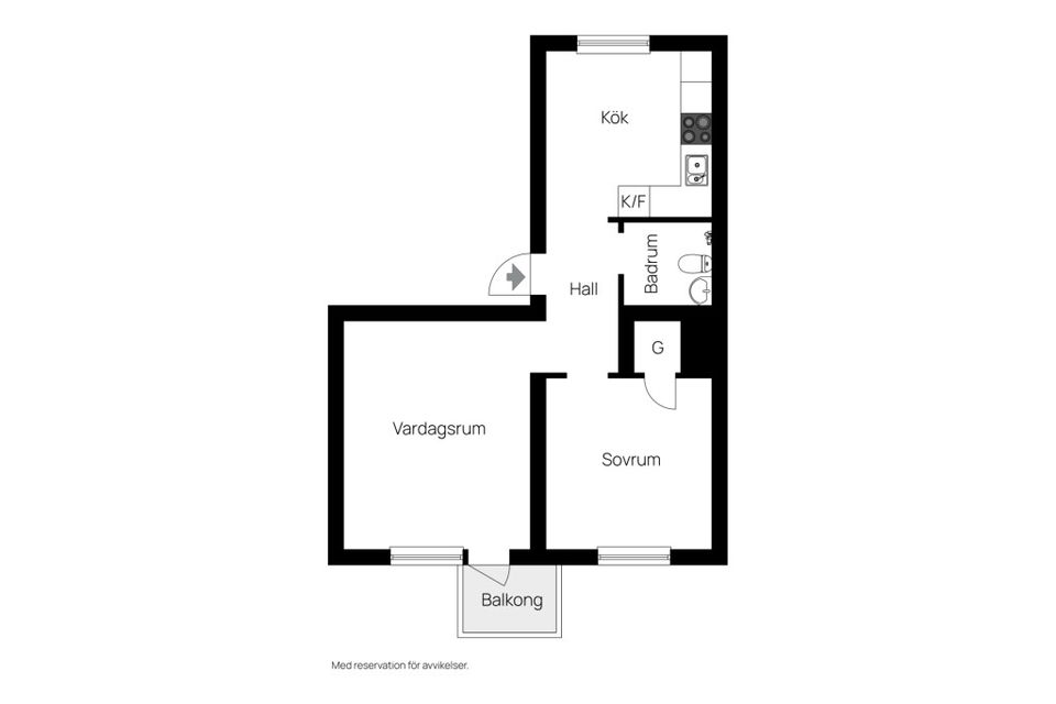 Bostadsrätt, Sågvägen 6B, Daglöstäkten, Falun