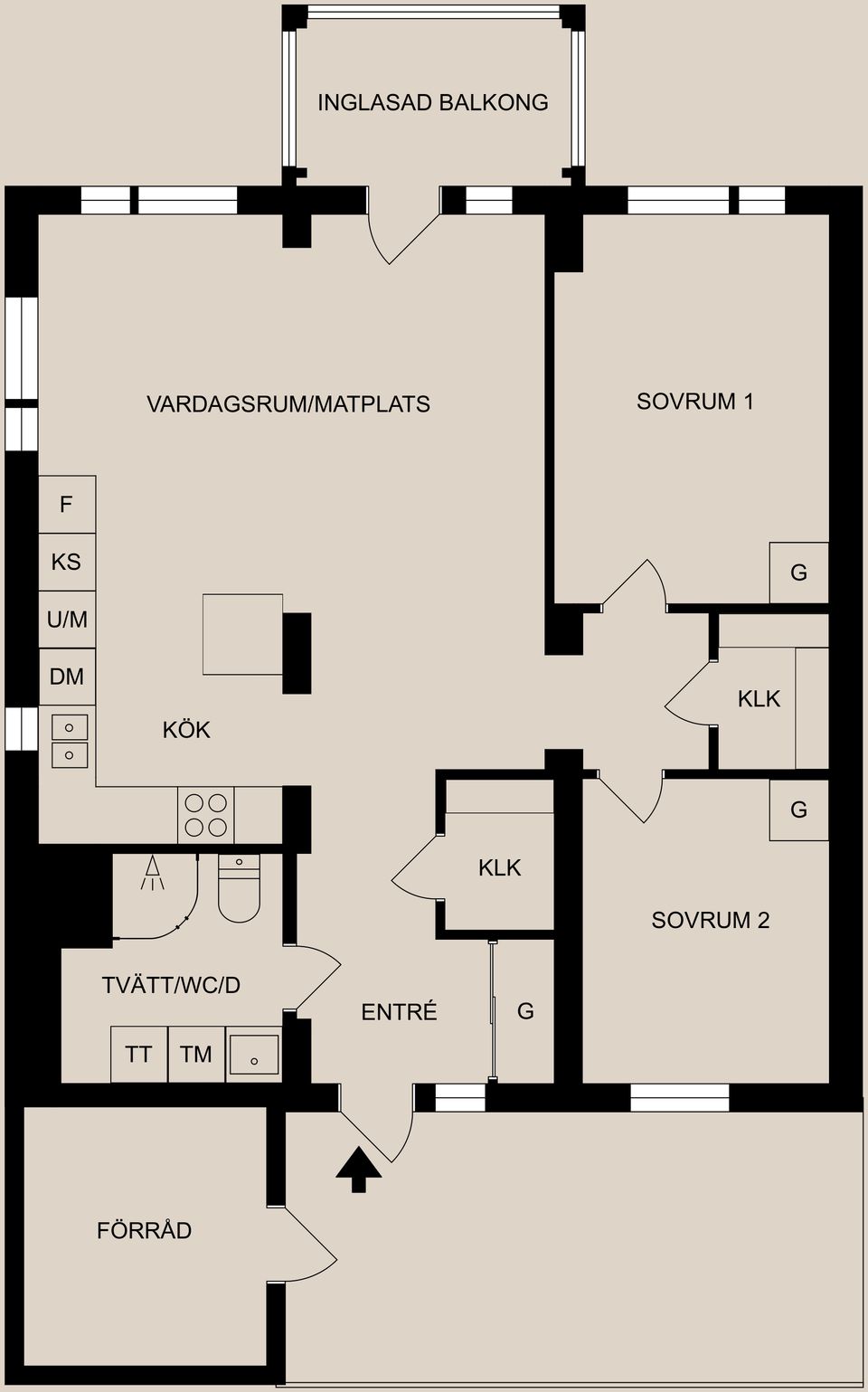 Bostadsrätt, Anna Särströms gata 1C, Sandtorp, Norrköping