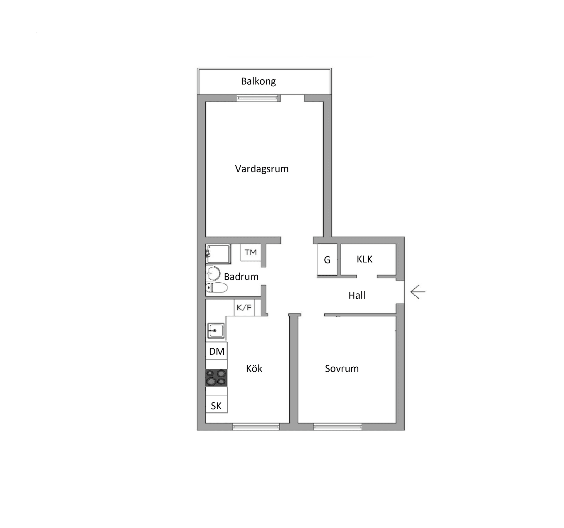 Bostadsrätt, Tornslingan 5, Trångsund, Huddinge