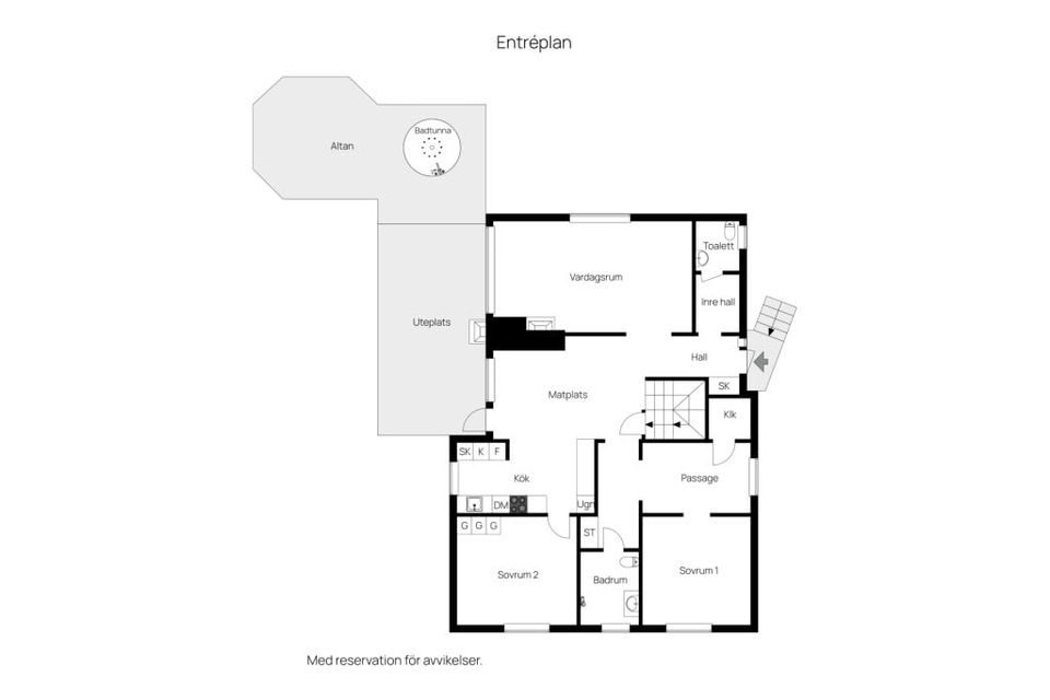Villa, Sävsjövägen 2, Kungsäter, Varberg