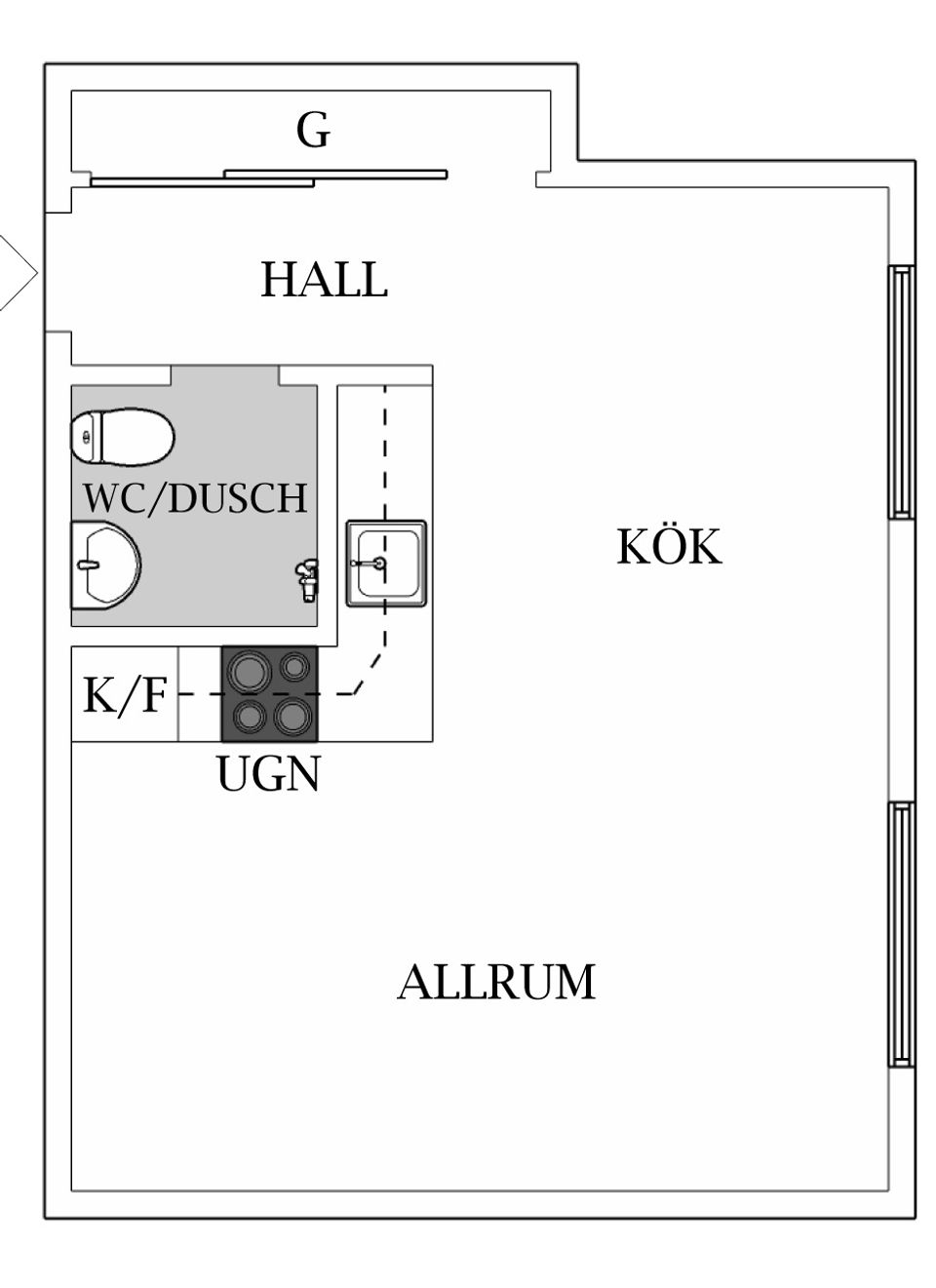 Bostadsrätt, Vasavägen 79, Jakobsberg, Järfälla