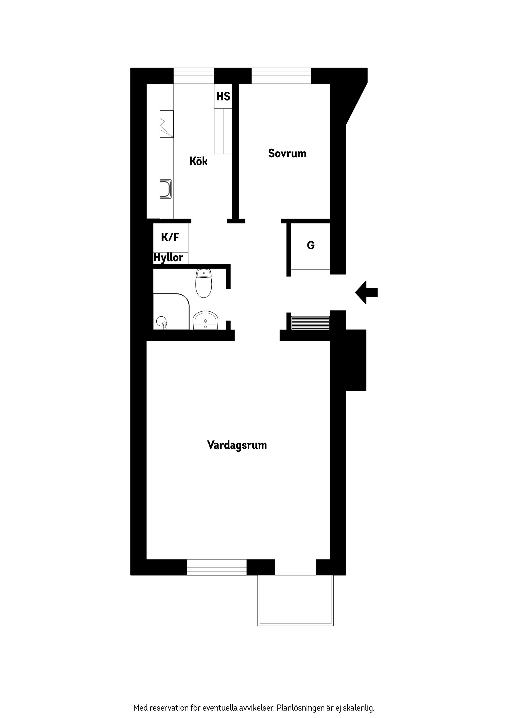 Bostadsrätt, Lasarettsboulevarden 19A, Parkstaden, Kristianstad