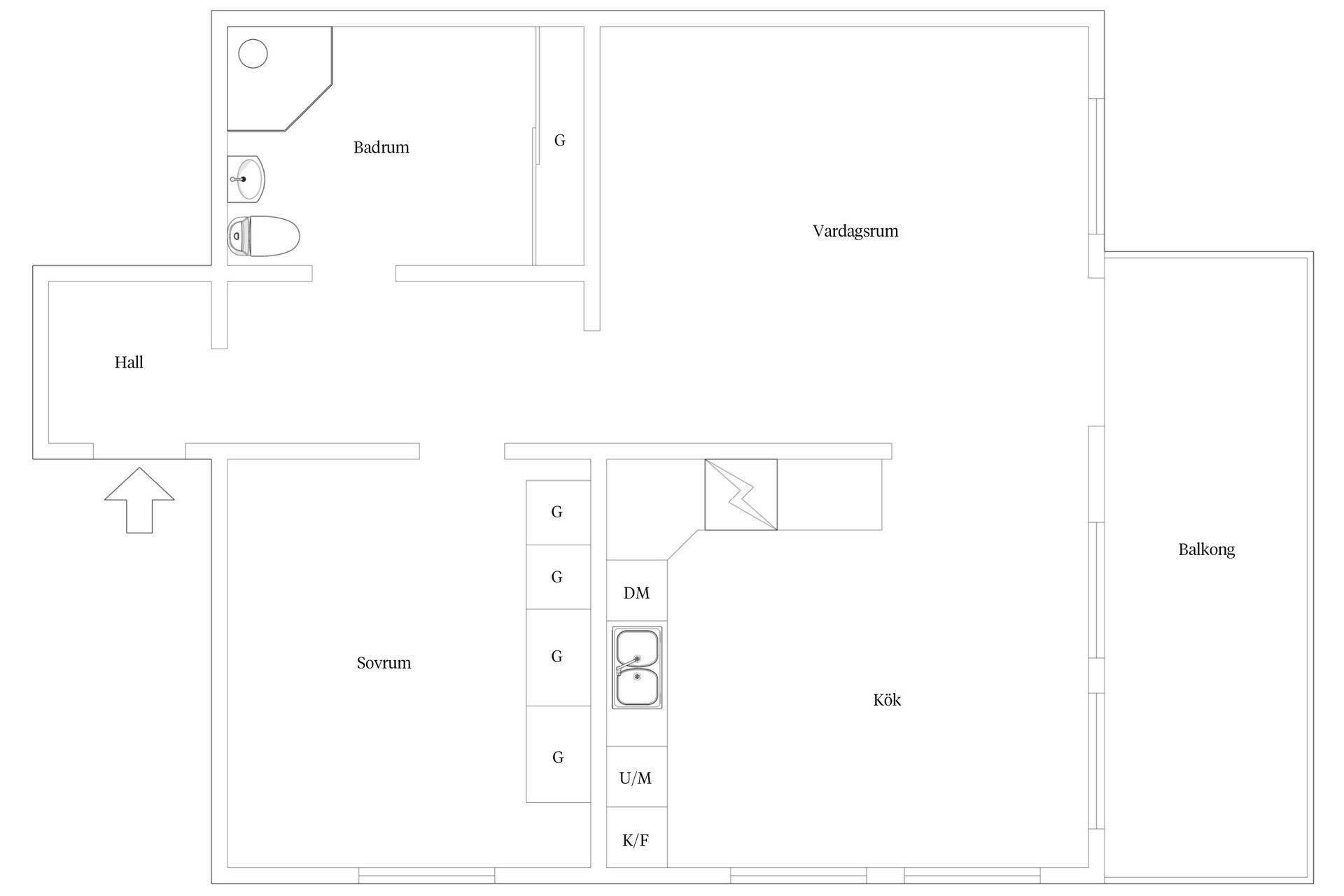 Bostadsrätt, Miraallén 2, Sannegårdshamnen, Göteborg