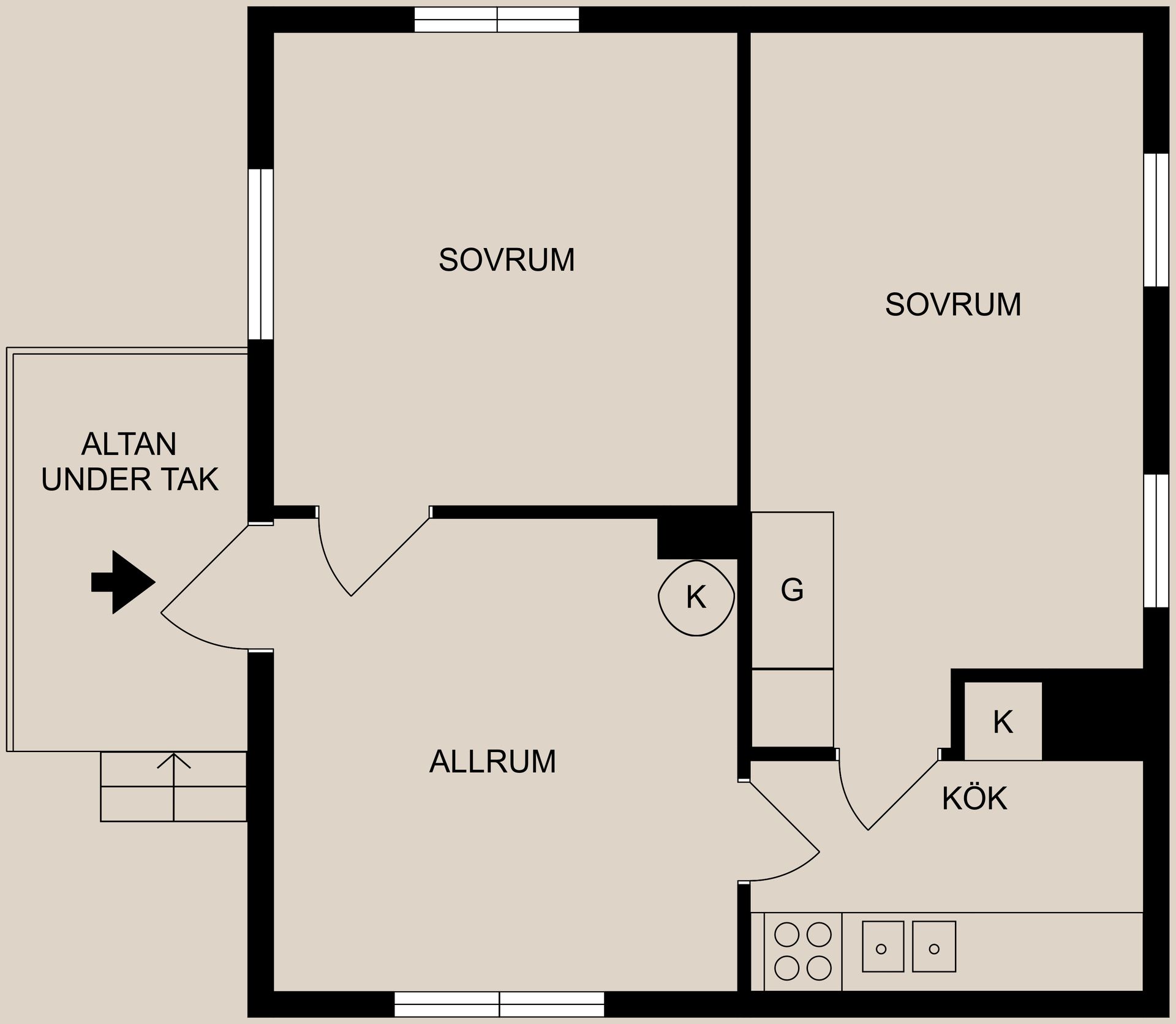 Fritidshus, Skönviksvägen 1A, Norrköping
