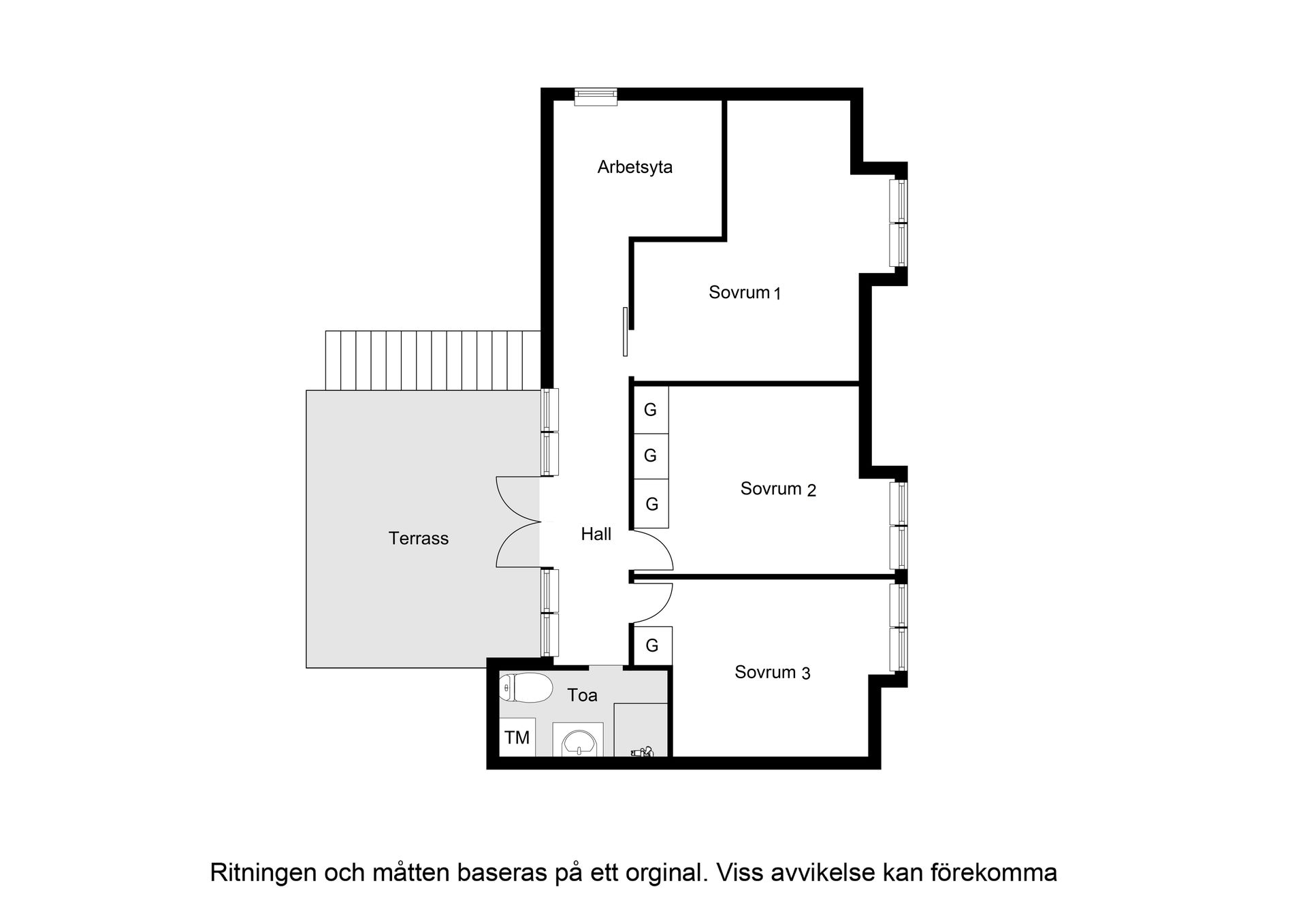 Bostadsrätt, Bryggvägen 4, vån 3 & 4, Gröndal, Stockholm