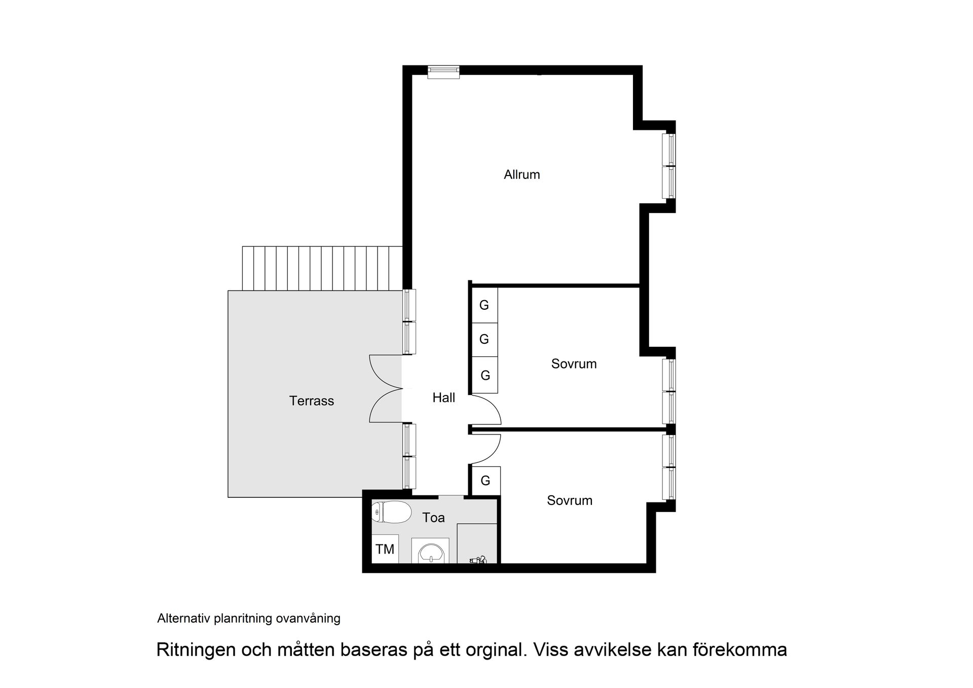 Bostadsrätt, Bryggvägen 4, vån 3 & 4, Gröndal, Stockholm