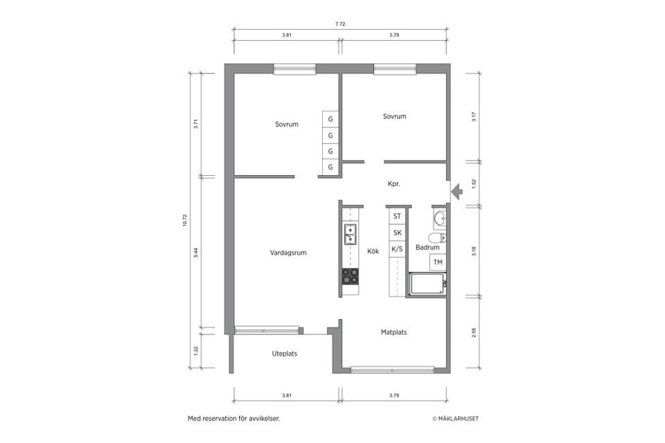 Bostadsrätt, Flanaden 10, Torpa, Vänersborg