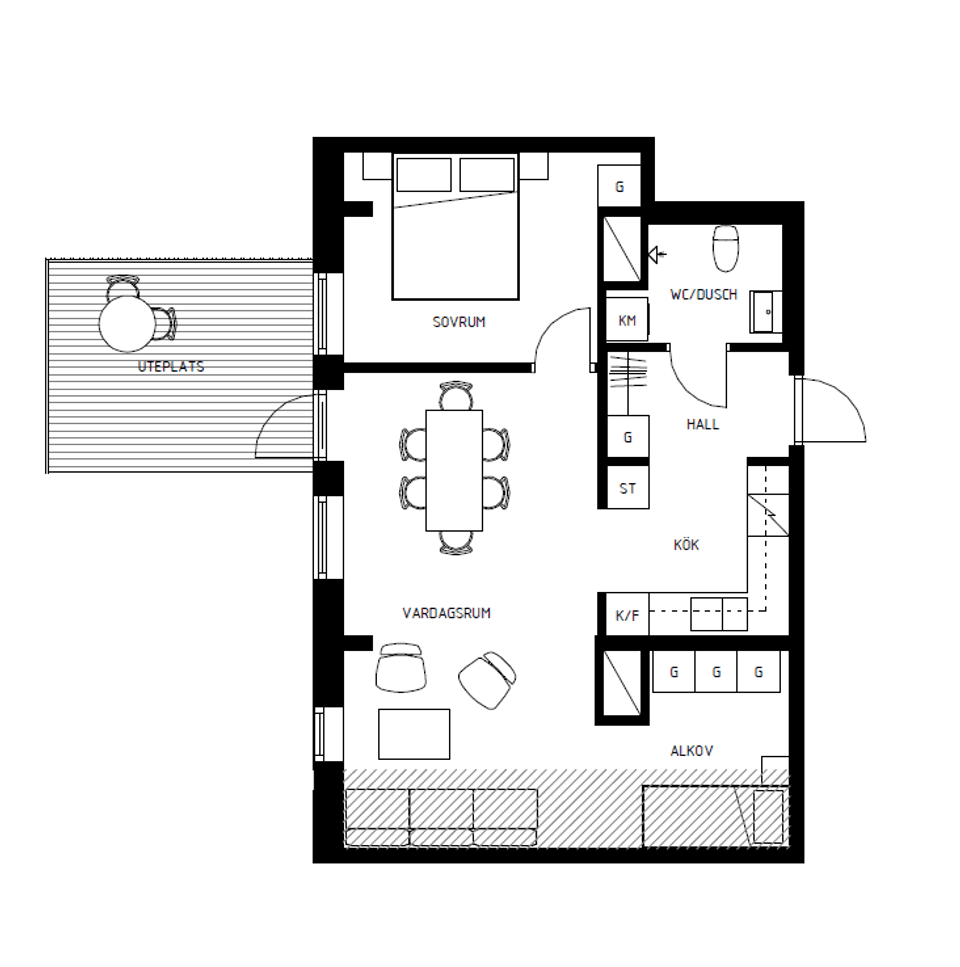 Bostadsrätt, Bollmorabacken 19, Centrala Tyresö, Tyresö