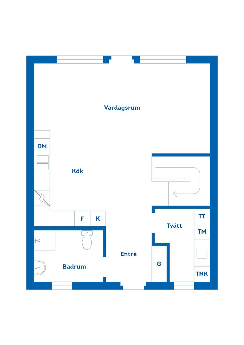 Bostadsrätt, Radhus, Vildsvinsvägen 4B, Marielundsviken, Strängnäs
