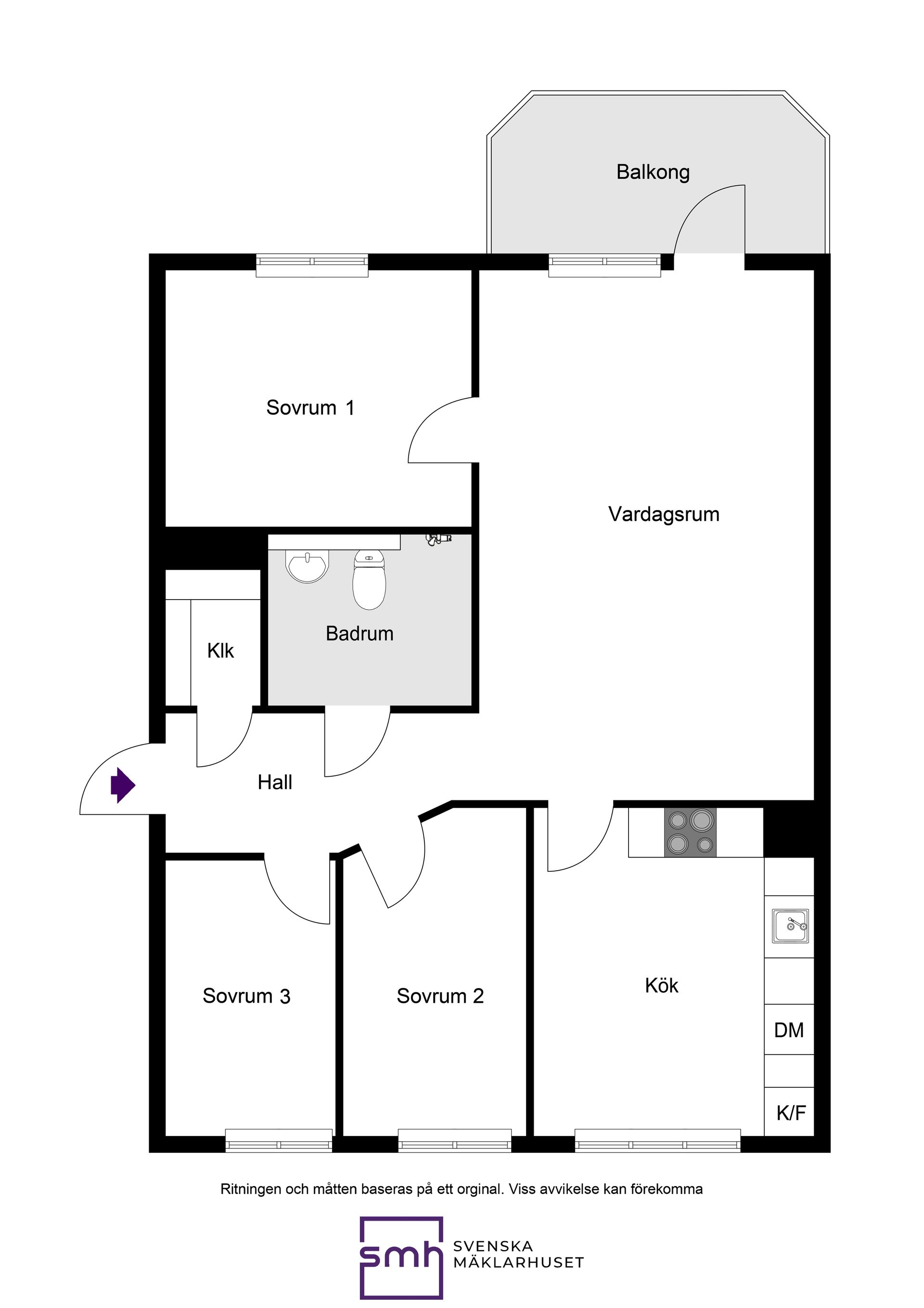 Bostadsrätt, Söderberga Allé 15, Bromma / Beckomberga, Stockholm