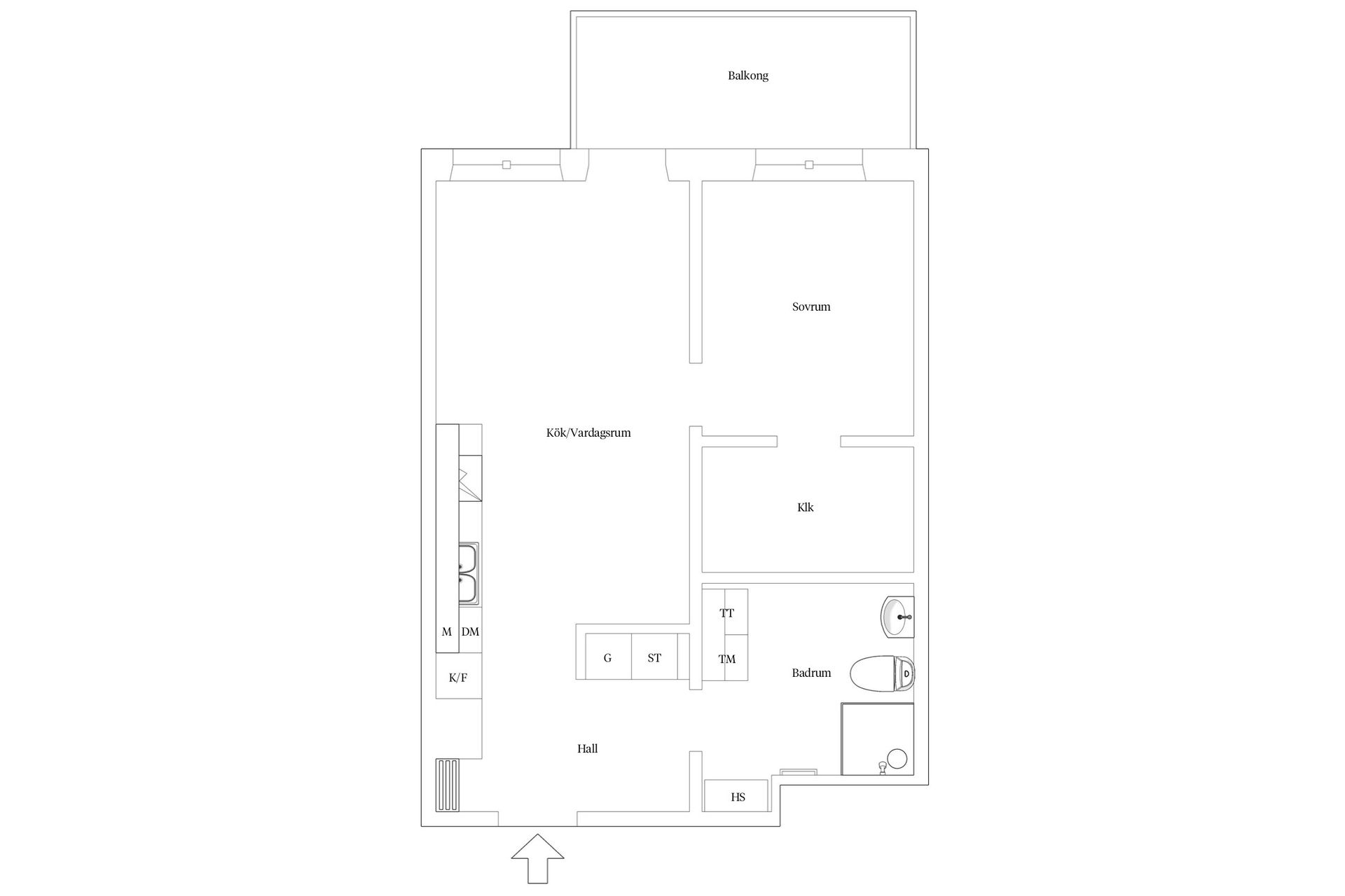 Bostadsrätt, Kjellmansgatan 28, Masthugget, Göteborg