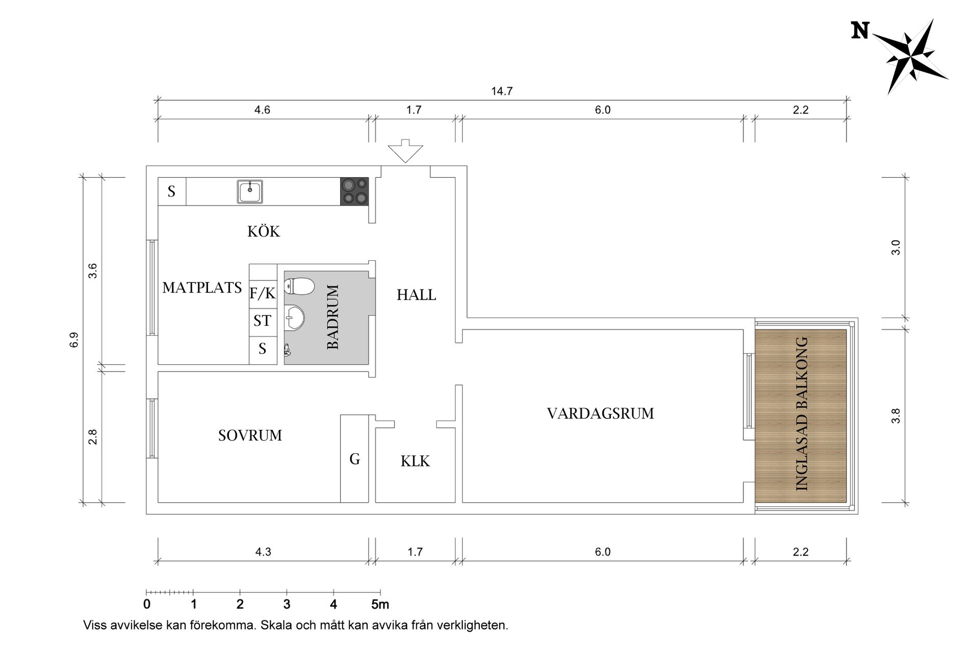 Bostadsrätt, Kopparvägen 37, Kallhäll, Järfälla