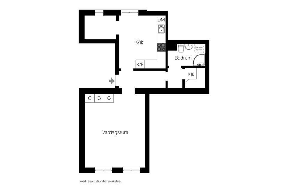 Bostadsrätt, Stenvinkelsgatan 6a, Centrum, Halmstad