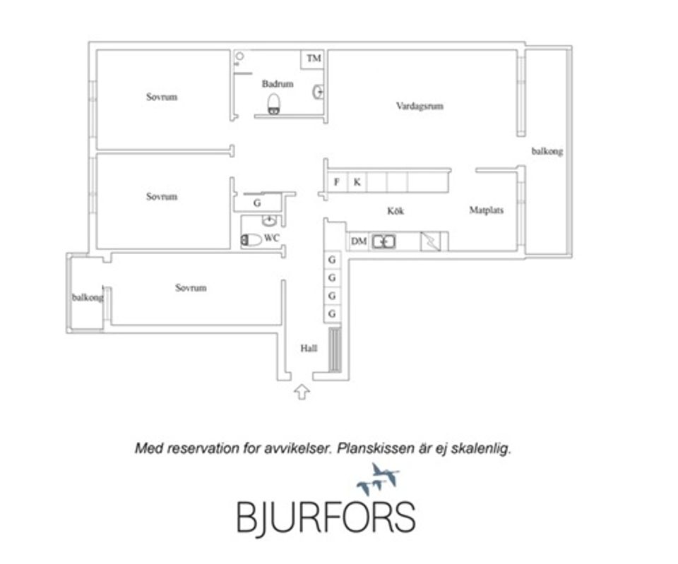 Bostadsrätt, Infanterigatan 3, Västra Skogen, Solna
