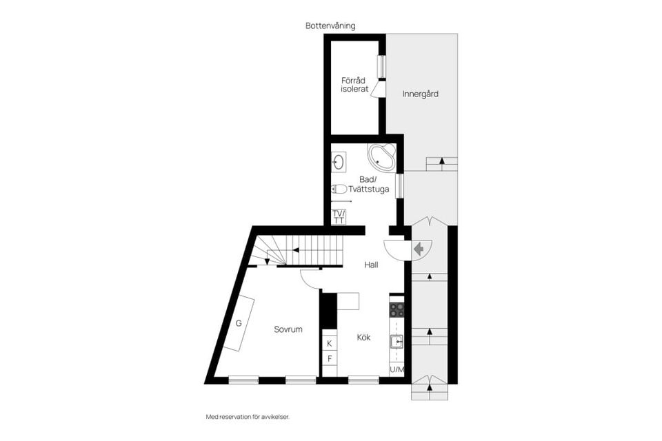 Villa, Norra Fogdelyckegatan 36, Kvarter Borås, Karlshamn