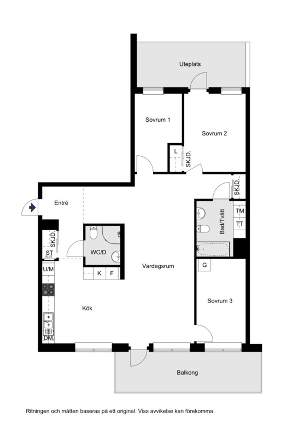 Bostadsrätt, Orgelgatan 16, Kapellgärdet, Uppsala