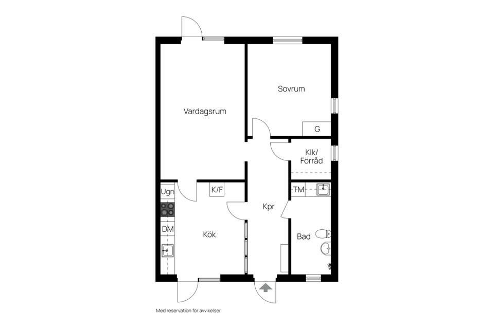Bostadsrätt, Ormvråksvägen 17B, Falkagård, Falkenberg