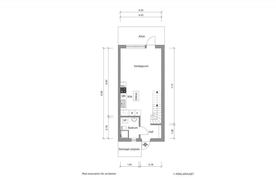 Radhus, Kiwigatan 8 B, Mellringe/Nyponlunden, Örebro