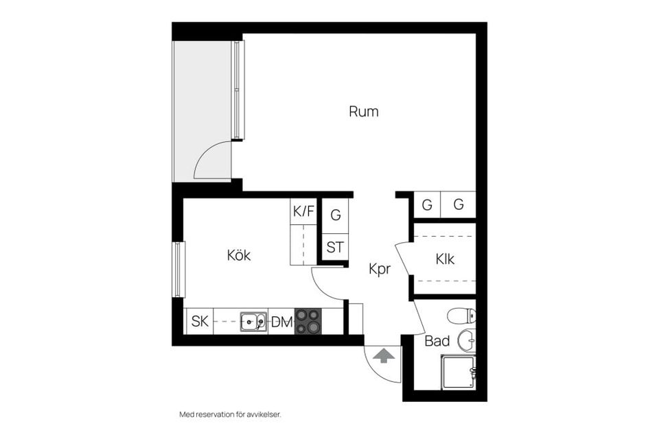 Bostadsrätt, Bellmansgatan 74, Löten / Övre Bellman, Uppsala