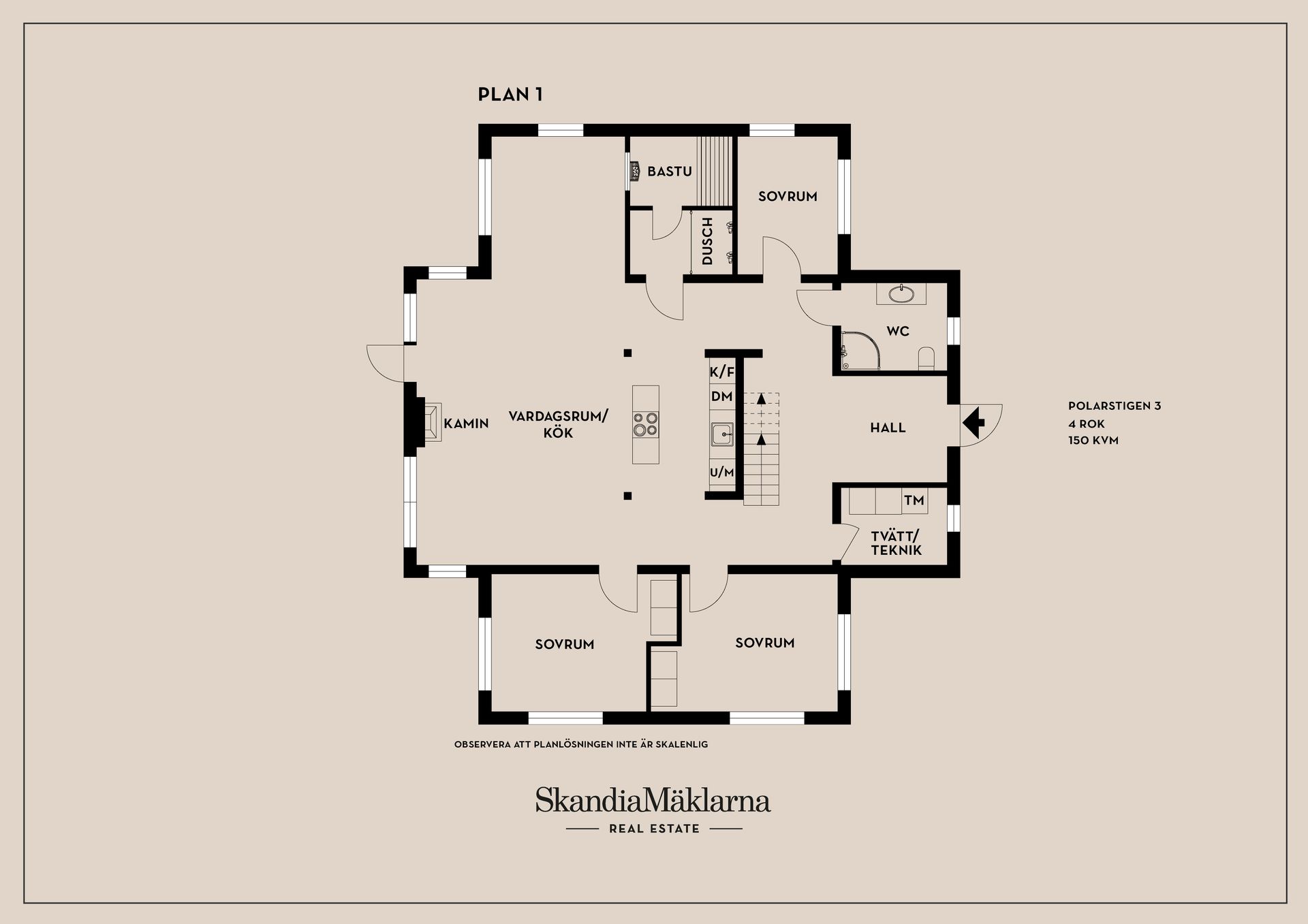 Fritidshus, Polarstigen 3, Stöten, Malung-Sälen
