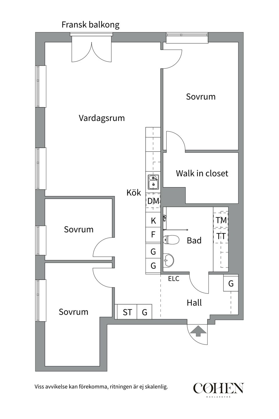 Bostadsrätt, S:t Göransgatan 26D, Uppsala