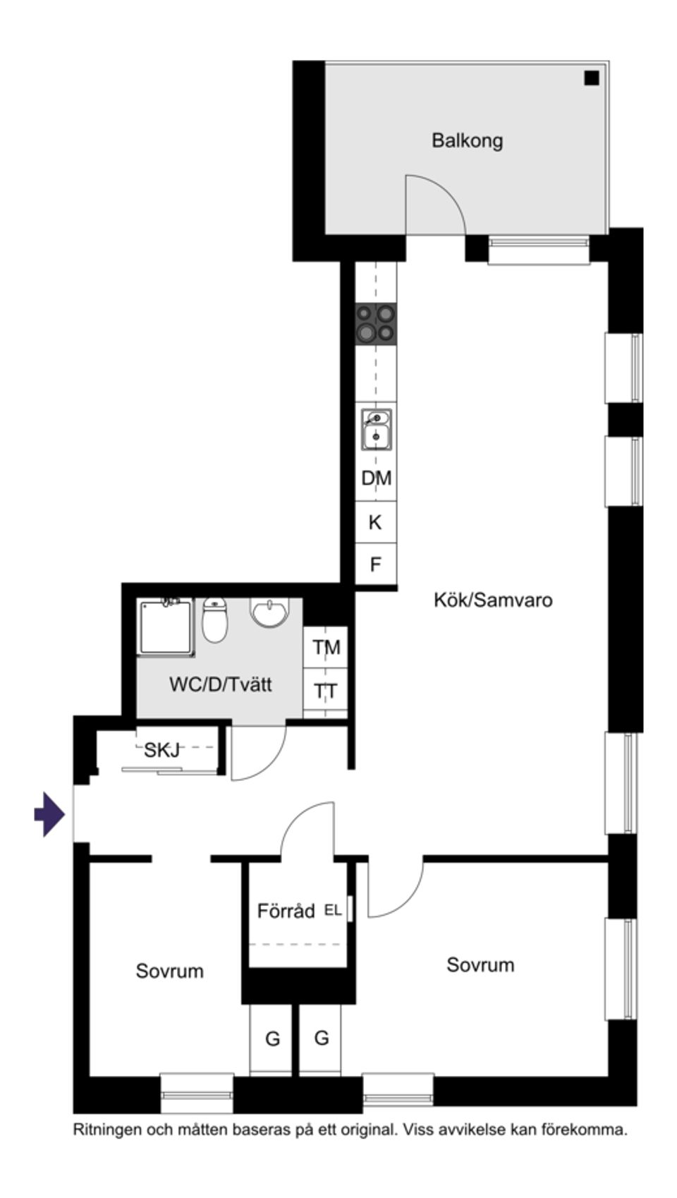 Bostadsrätt, Gyhultsvägen 44, Maria Park, Helsingborg
