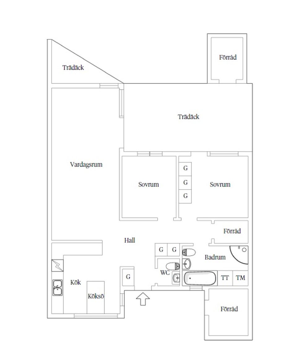 Villa, Radhus, Söndagsgatan 38, Västergård, Helsingborg