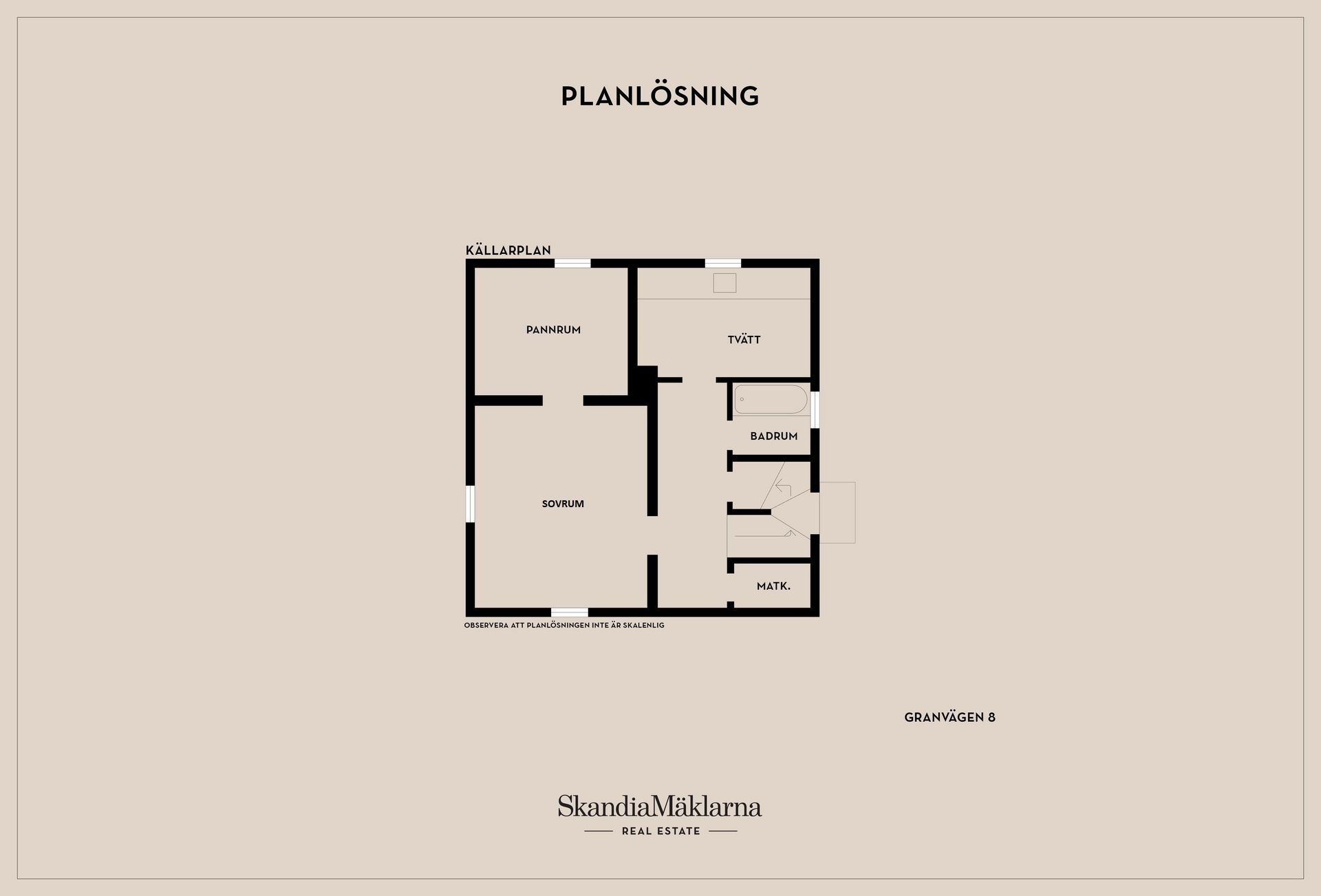 Villa, Granvägen 8, Centrum, Hjo