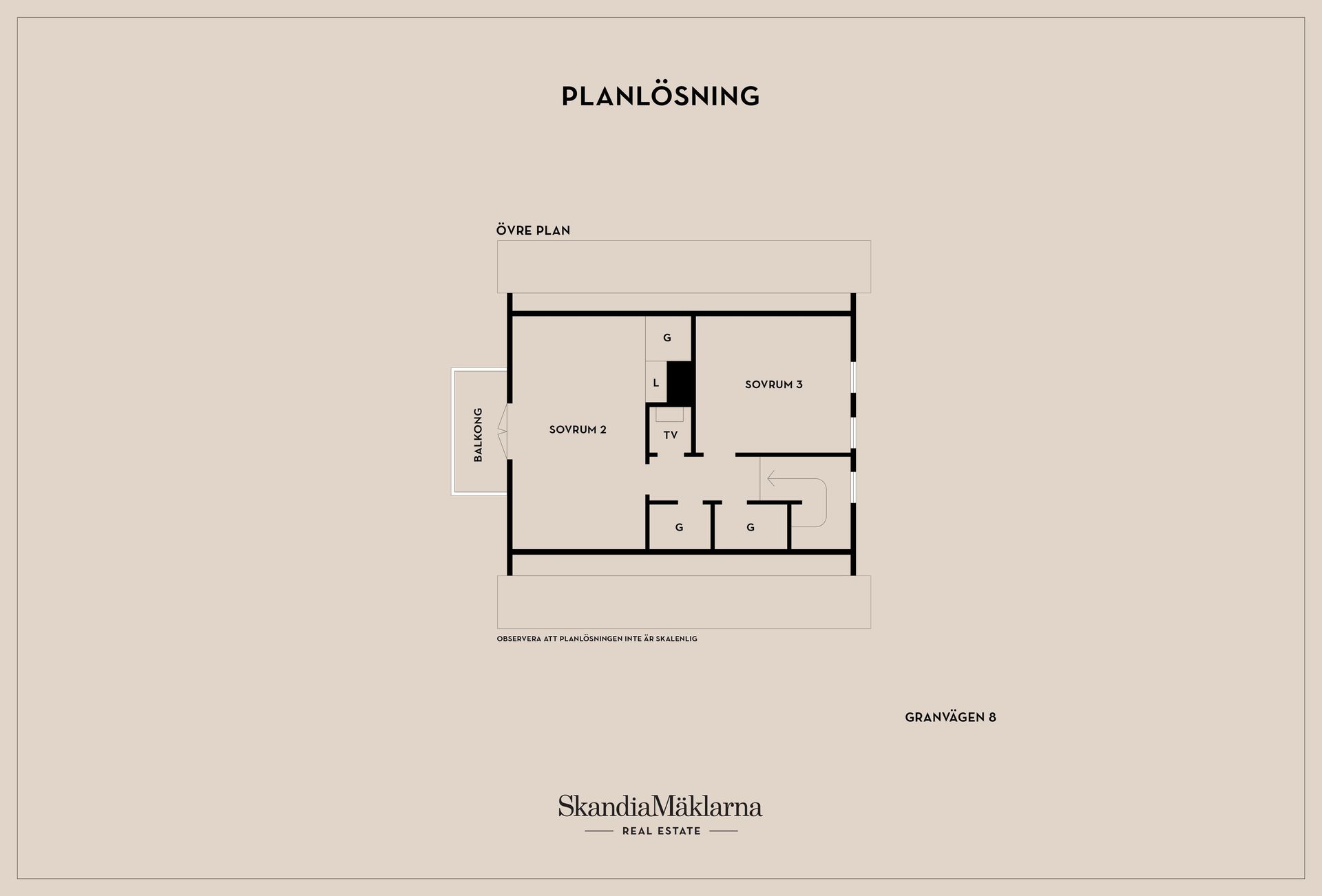 Villa, Granvägen 8, Centrum, Hjo