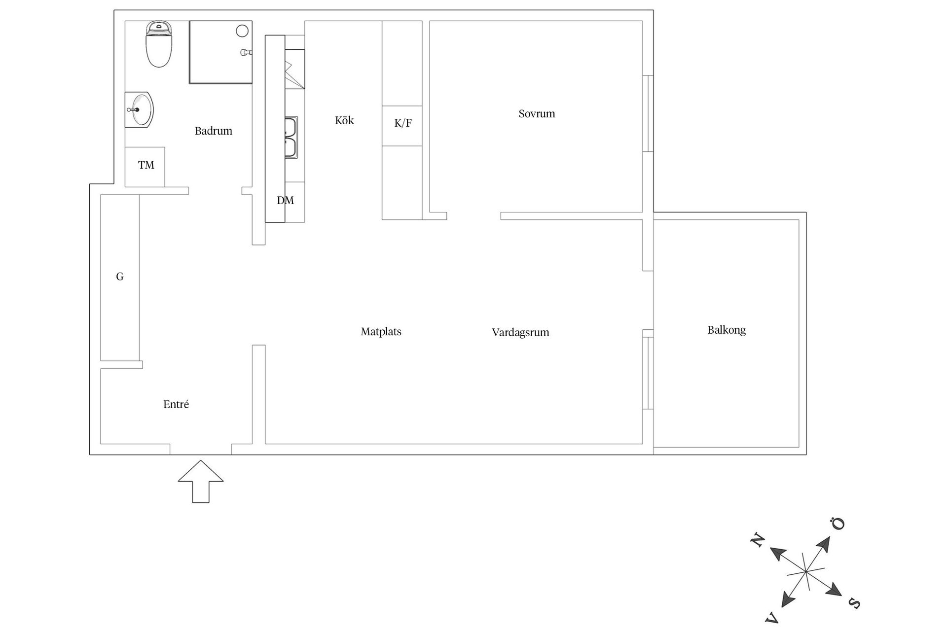 Bostadsrätt, Kindsgatan 4, Trandared, Borås