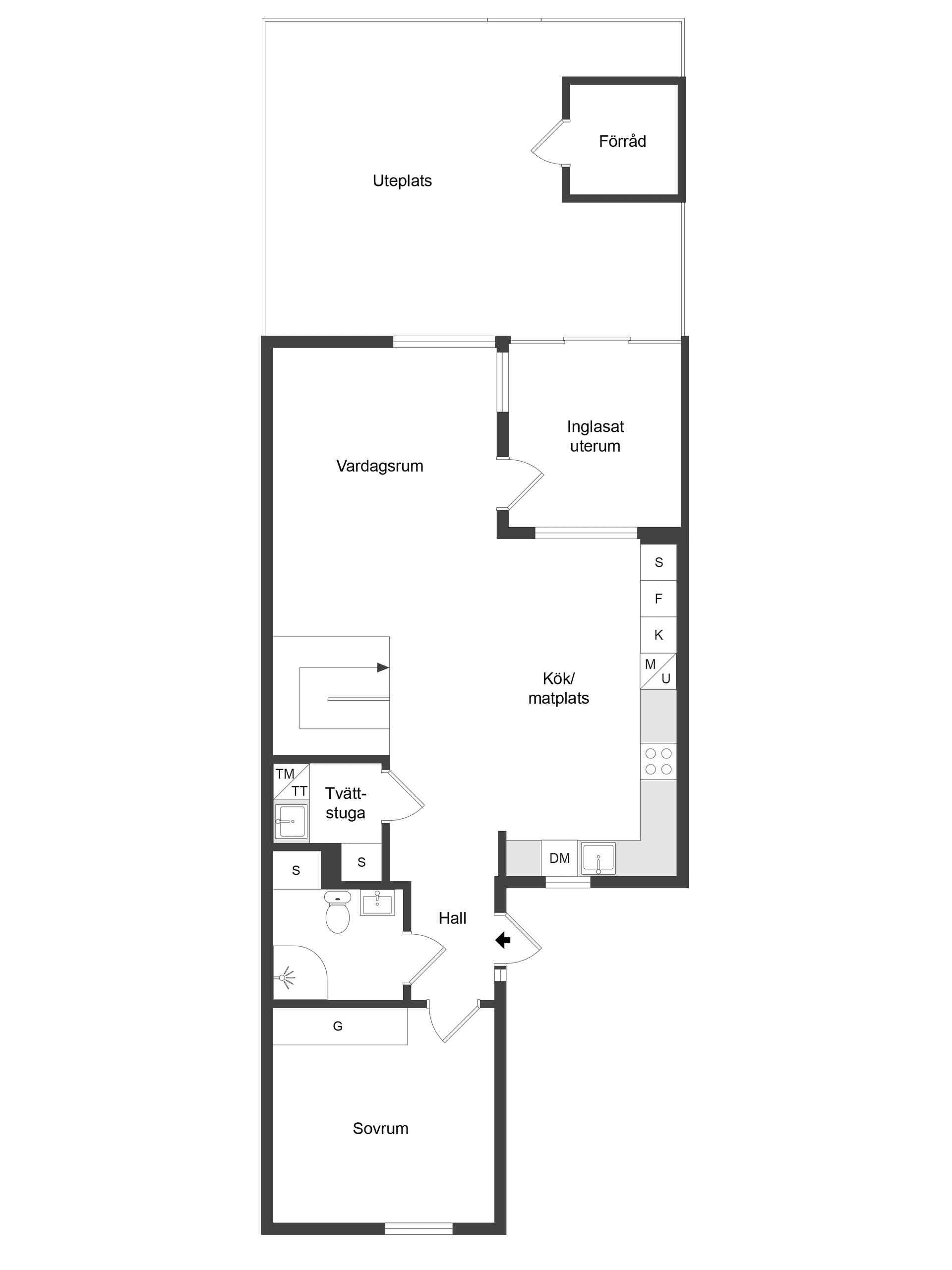 Villa, Radhus, Emil Hedelius gata 18, Klockaretorpet, Norrköping