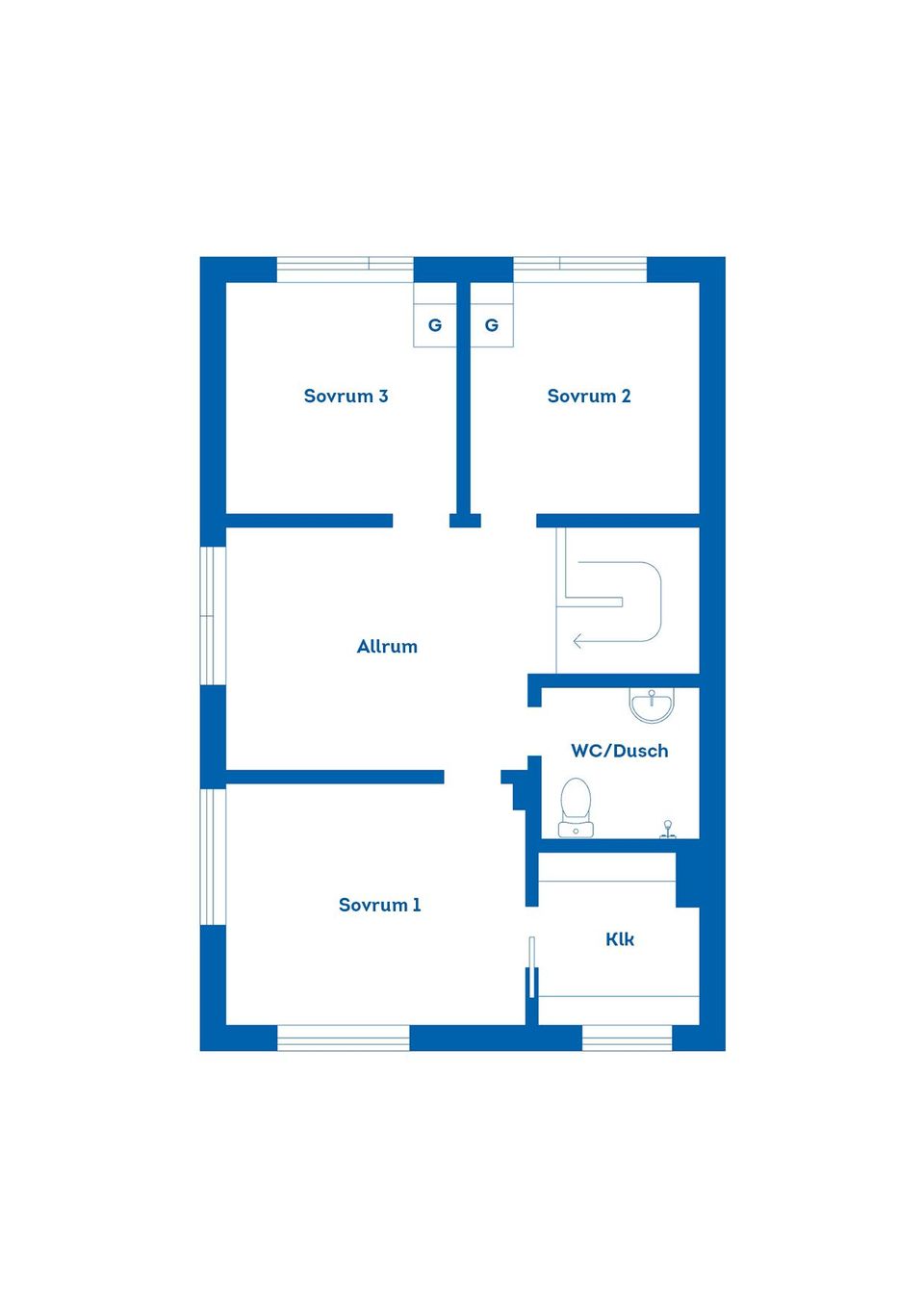 Bostadsrätt, Radhus, Ejdervägen 4, Borsökna, Eskilstuna