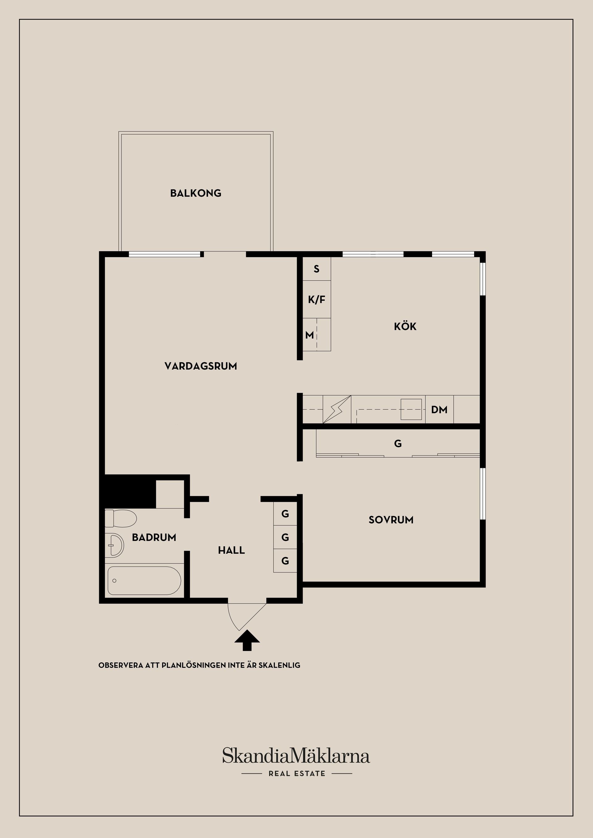 Bostadsrätt, Tackjärnsvägen 18, Johannesfred, Stockholm