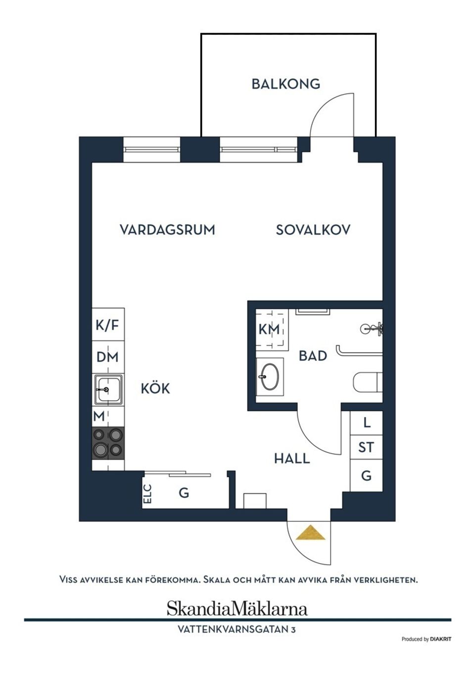 Bostadsrätt, Vattenkvarnsgatan 3, Söderdalen - Jakobsberg, Järfälla