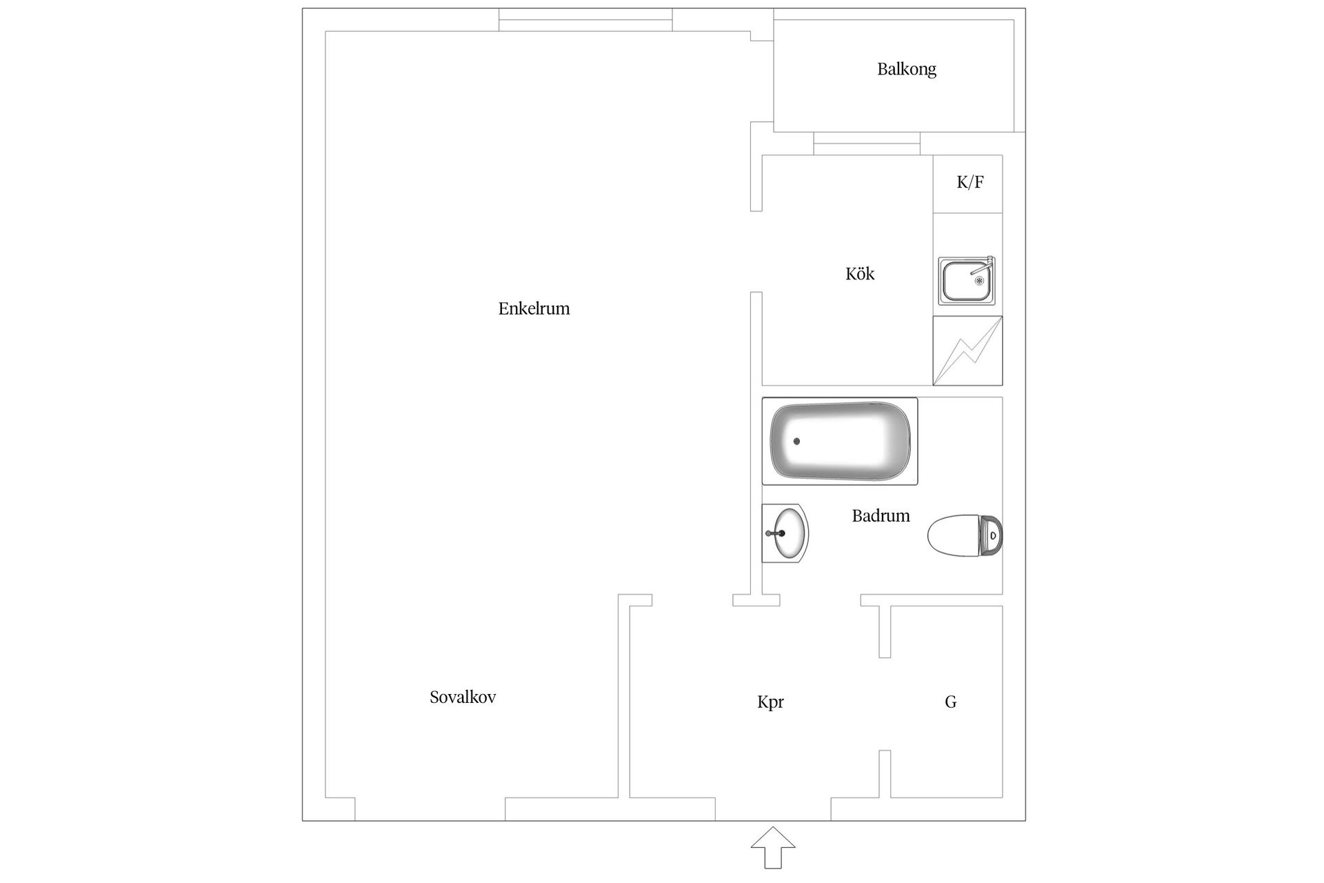 Bostadsrätt, Östra ryttmästaregatan 15A, Slottsstaden, Malmö