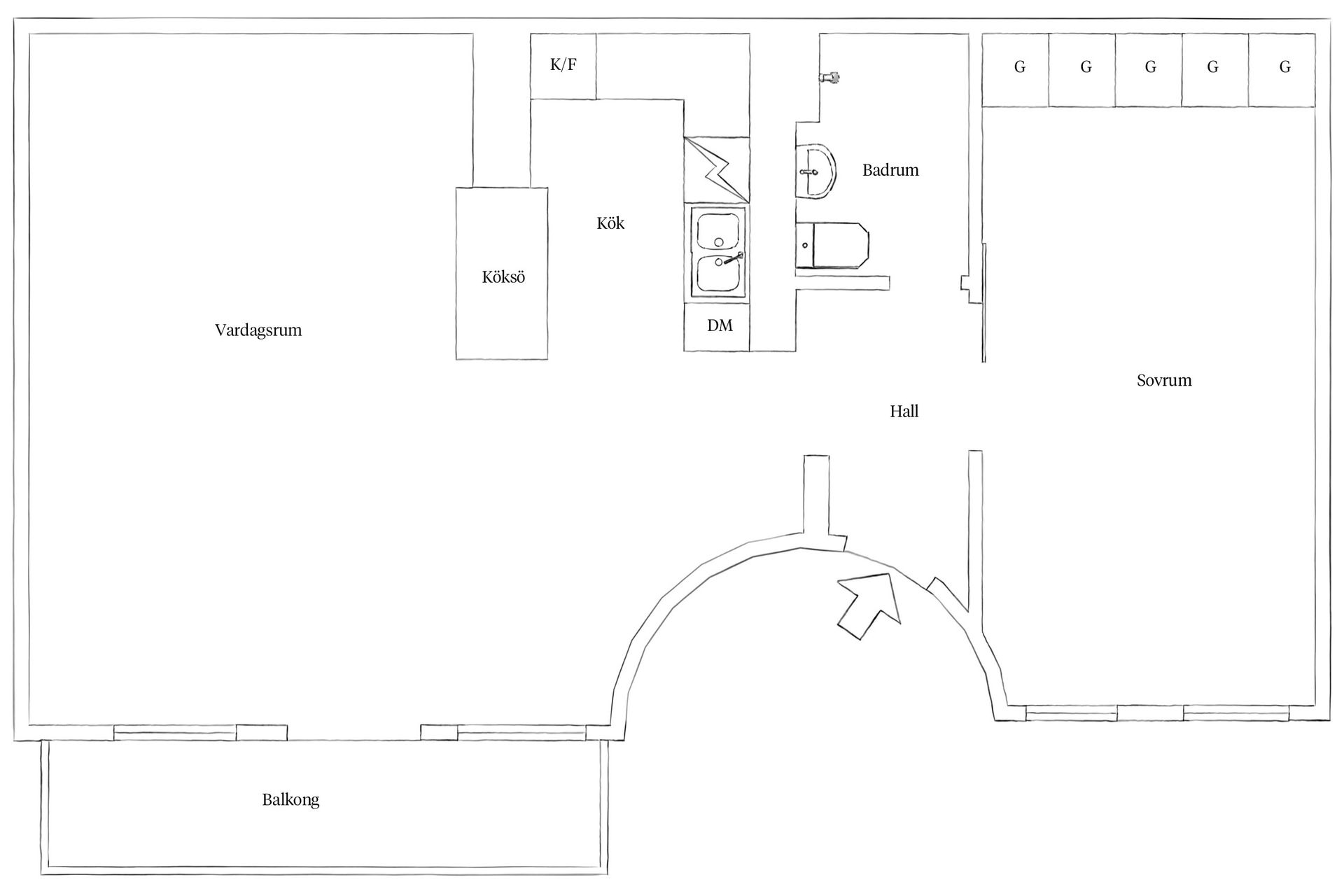 Bostadsrätt, Chalmersgatan 29B, Lorensberg - Vasastaden, Göteborg