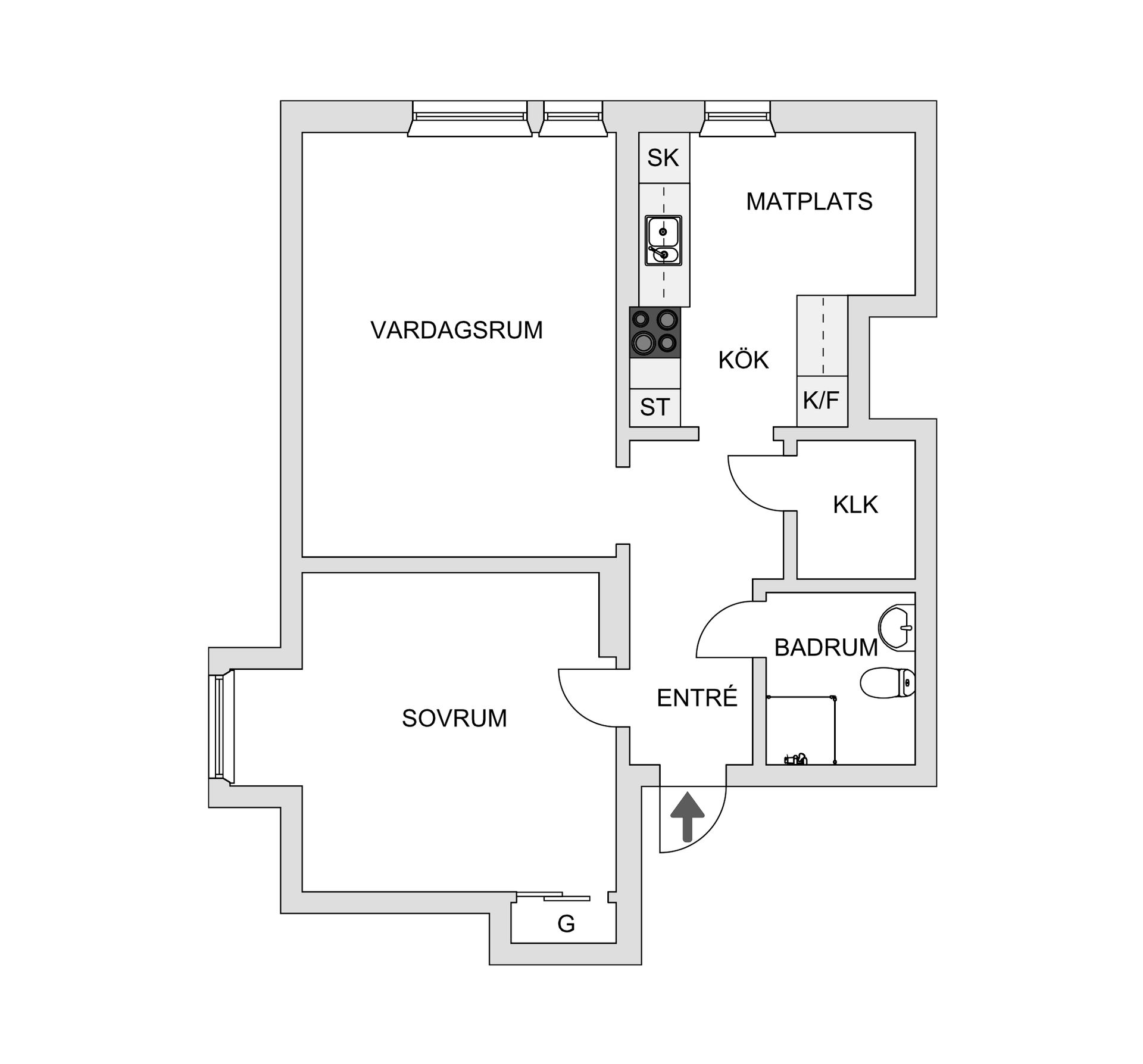 Bostadsrätt, Tegelmästaregatan 2A, Ängavången, Ängelholm