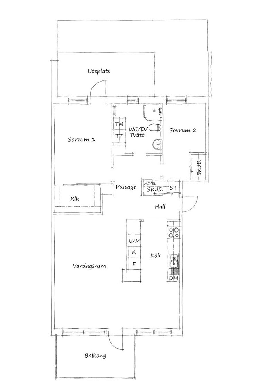 Bostadsrätt, Sågargatan 15 B, Kungsängen, Uppsala