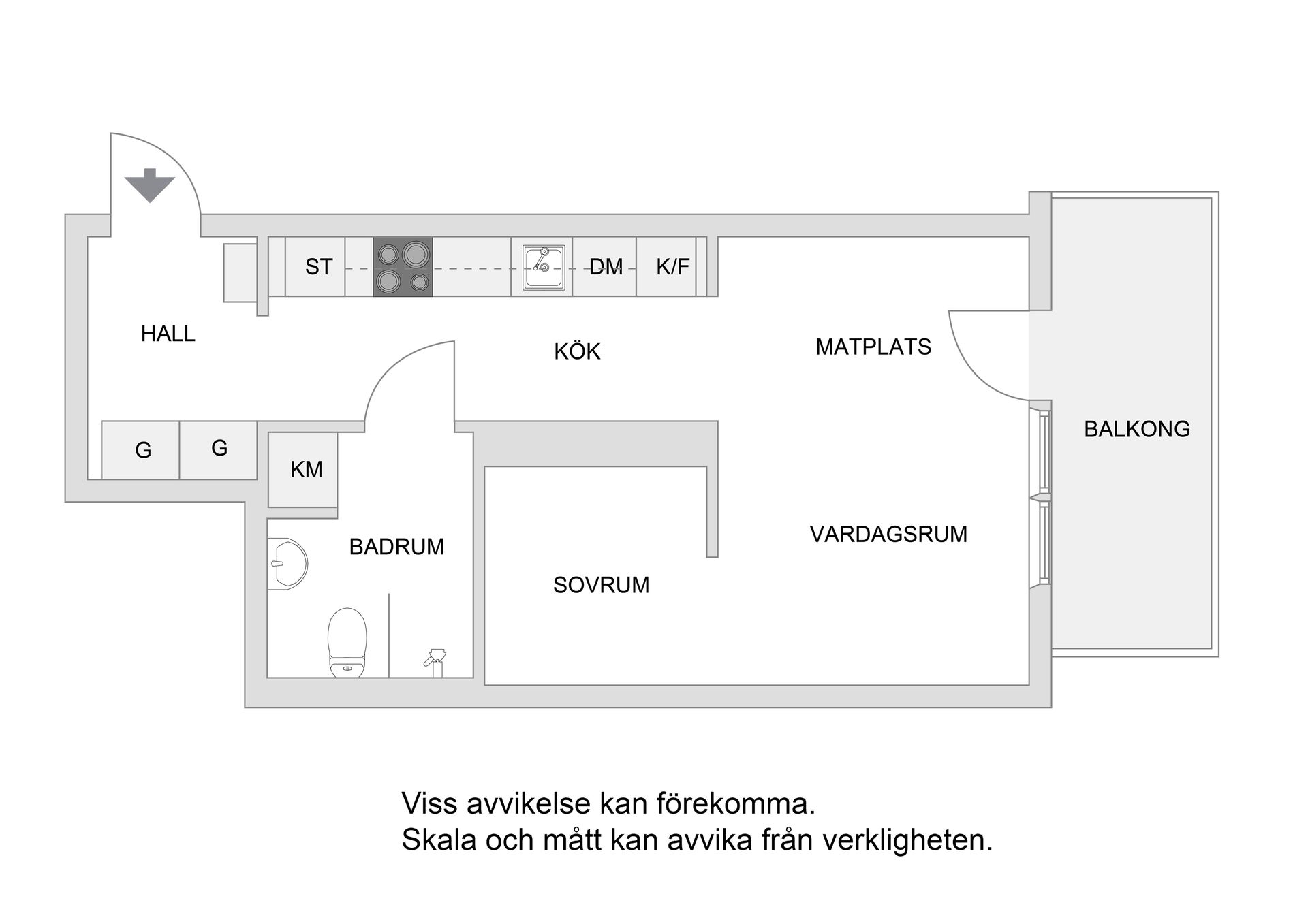 Bostadsrätt, Vintergatan 2B, 6 tr!, Centrala Sundbyberg, Sundbyberg