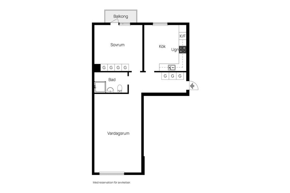 Bostadsrätt, Linnégatan 16 B, Centrum, Uppsala
