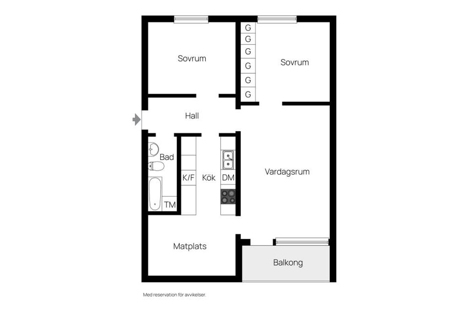 Bostadsrätt, Leopoldsgatan 4, Nyby, Uppsala