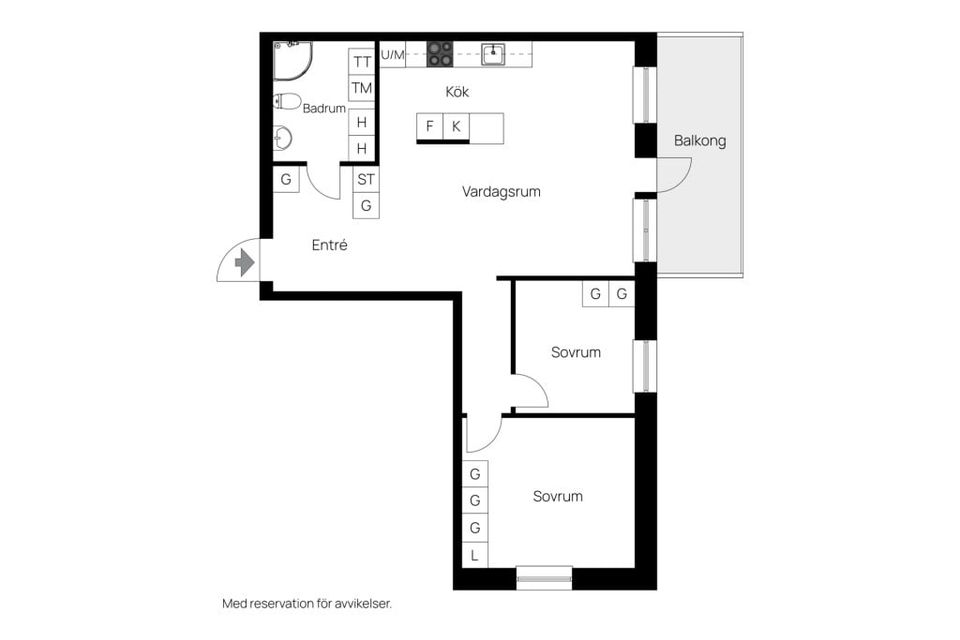 Bostadsrätt, Västra Hedängsvägen 1 B - B12, Bollebygd