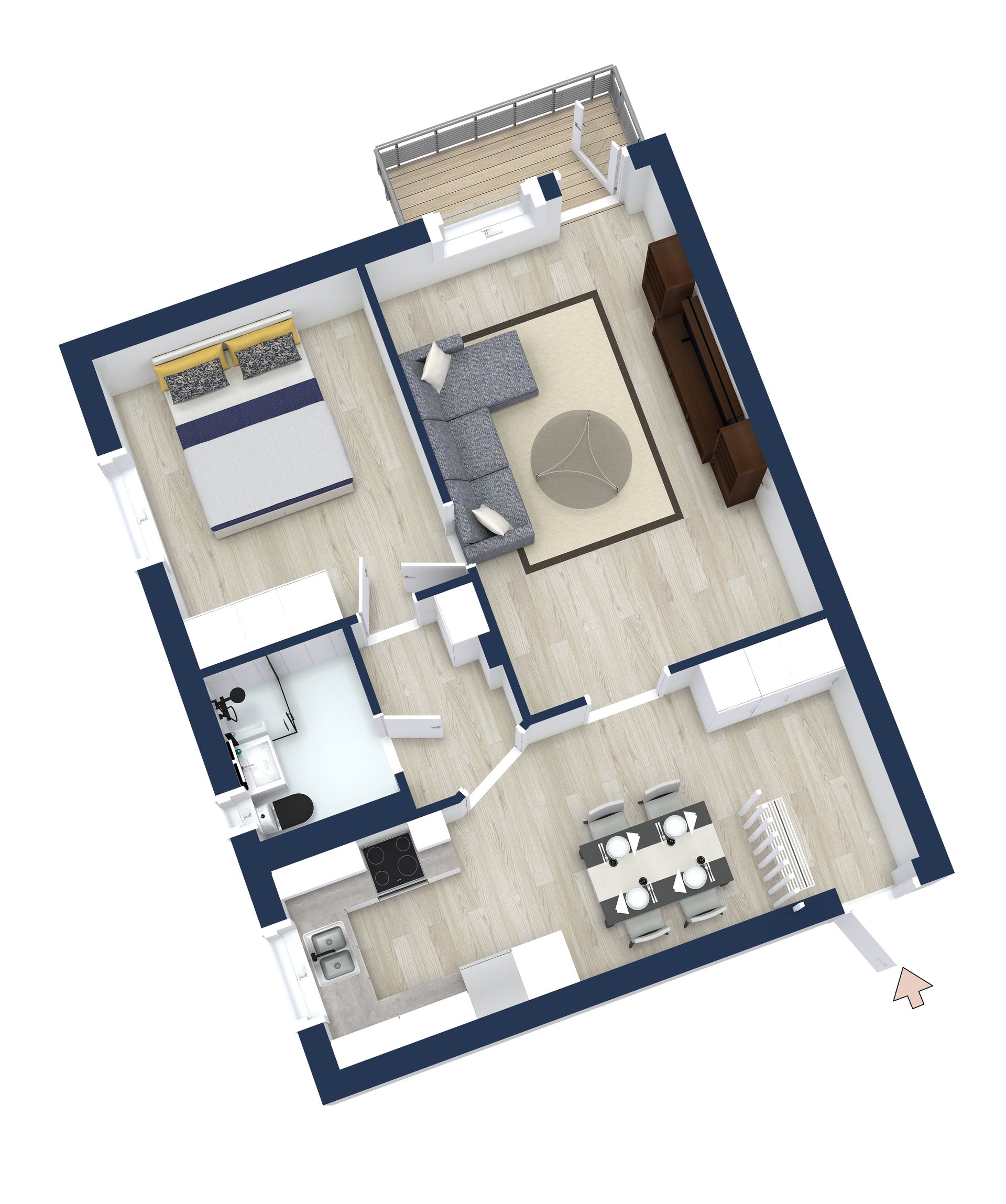 Bostadsrätt, Promenaden 4, Centralt / Barrsätra, Sandviken