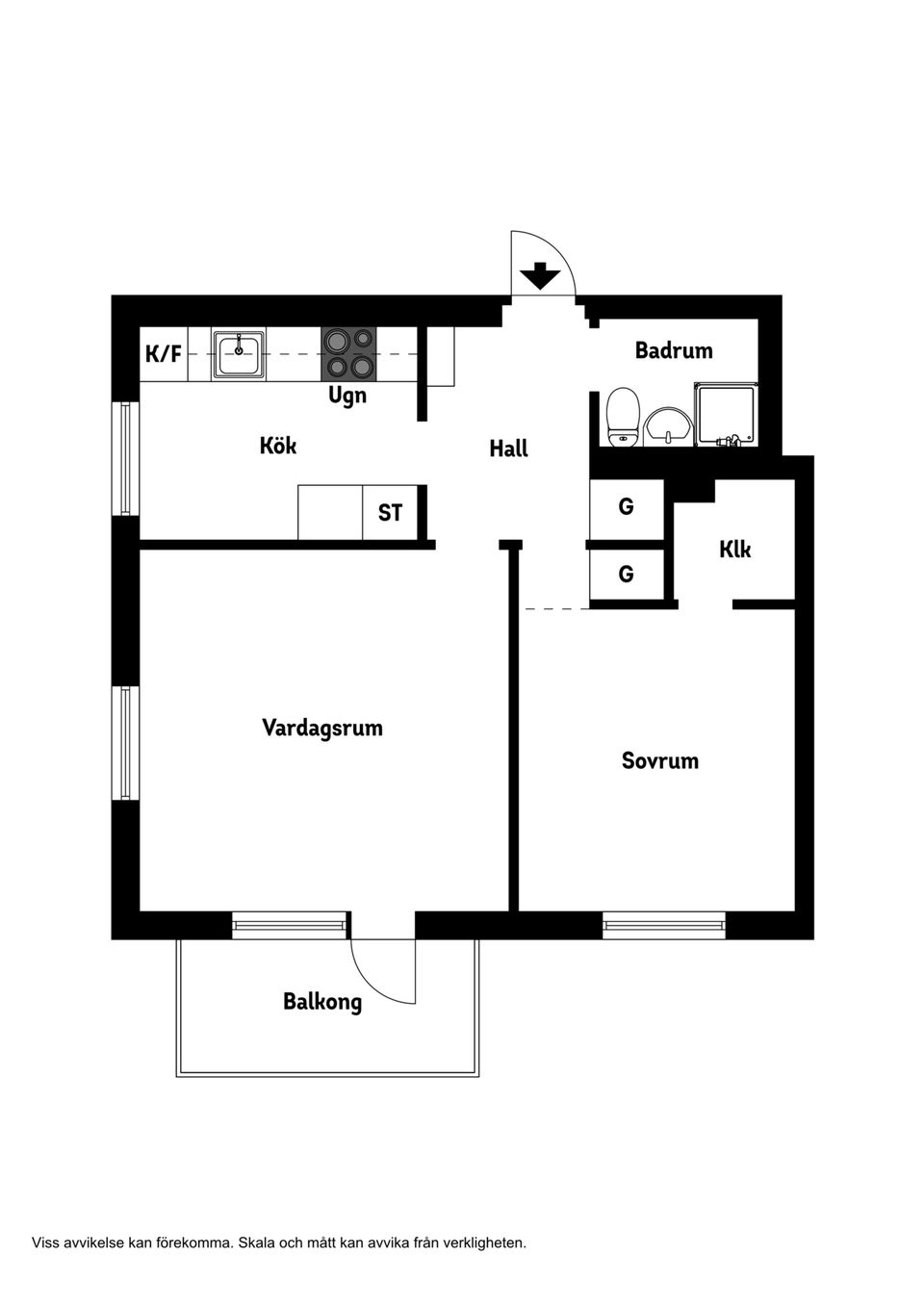 Bostadsrätt, Skaraborgsvägen 8, Centralt, Kristinehamn