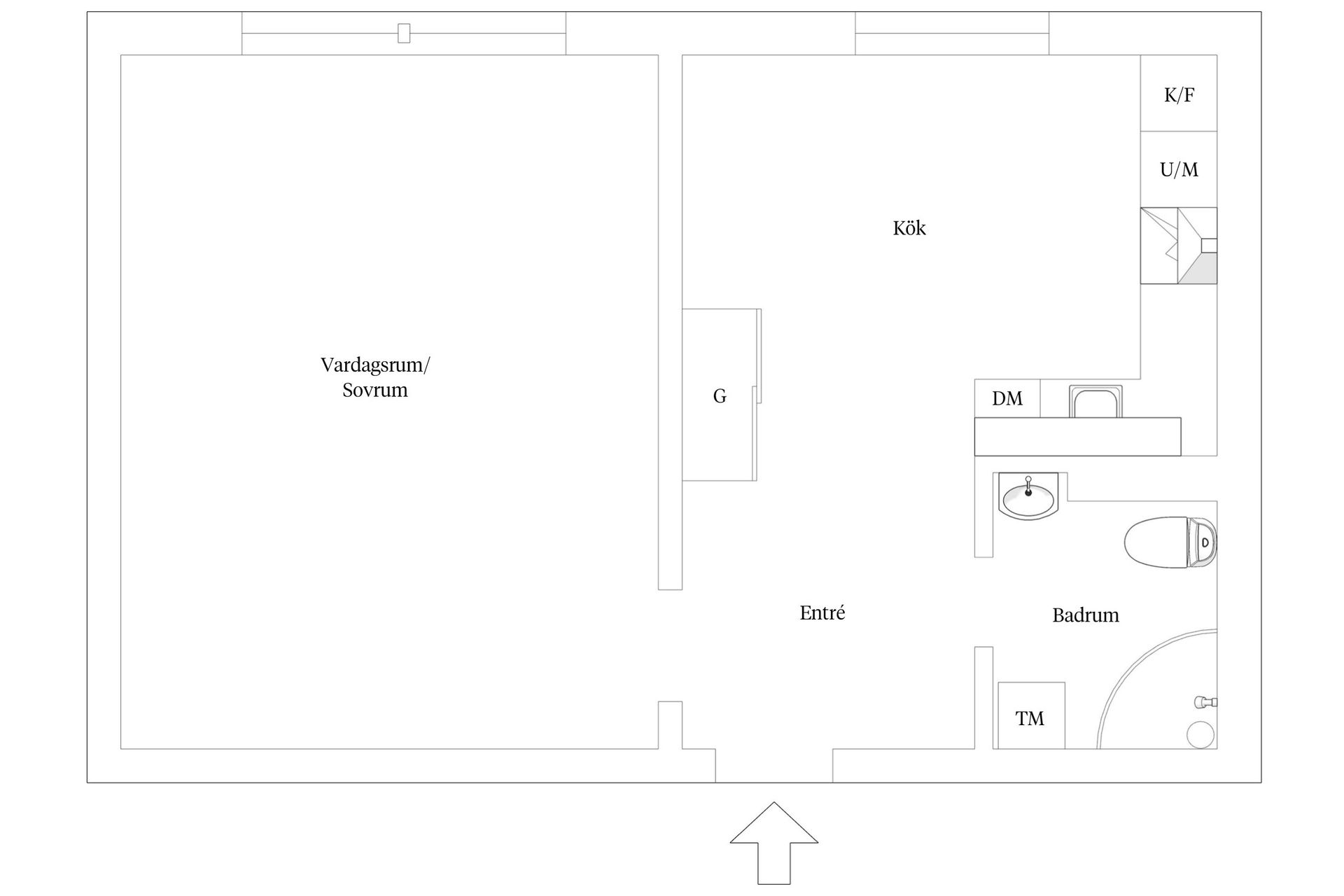 Bostadsrätt, Klörupsvägen 33, Gula Gården, Trelleborg